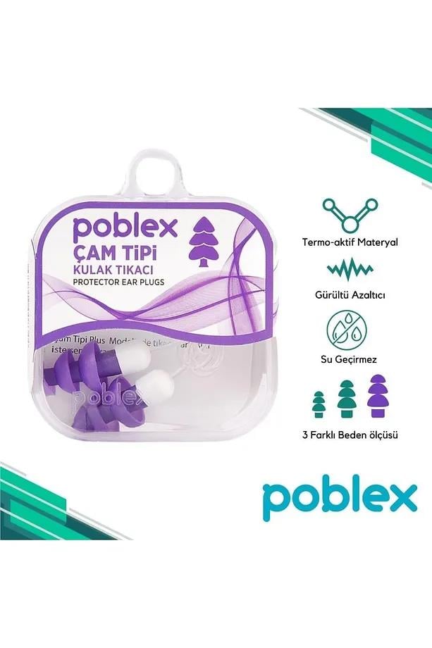 PoblexPoblex Çam Tipi Kulak Tıkacı Large BedenPoblex Çam Tipi Kulak Tıkacı - Large | Orijinal ve Güvenilir Ürün - Hızlı Kargo