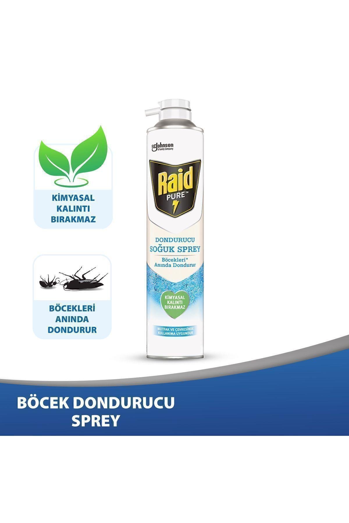 RaidRaid Pure Böcek Dondurucu Sprey 350 mlRaid Pure Böcek Dondurucu Sprey 350 ml Fiyatı ve Özellikleri | Mutlufiyatlar