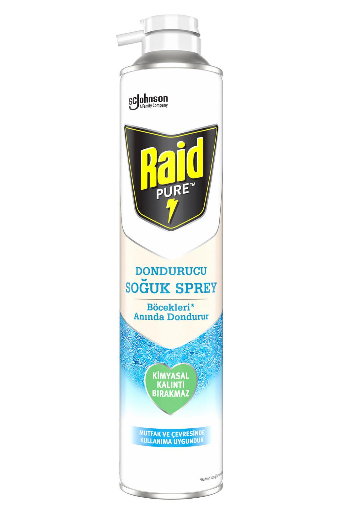 RaidRaid Pure Böcek Dondurucu Sprey 350 mlRaid Pure Böcek Dondurucu Sprey 350 ml Fiyatı ve Özellikleri | Mutlufiyatlar