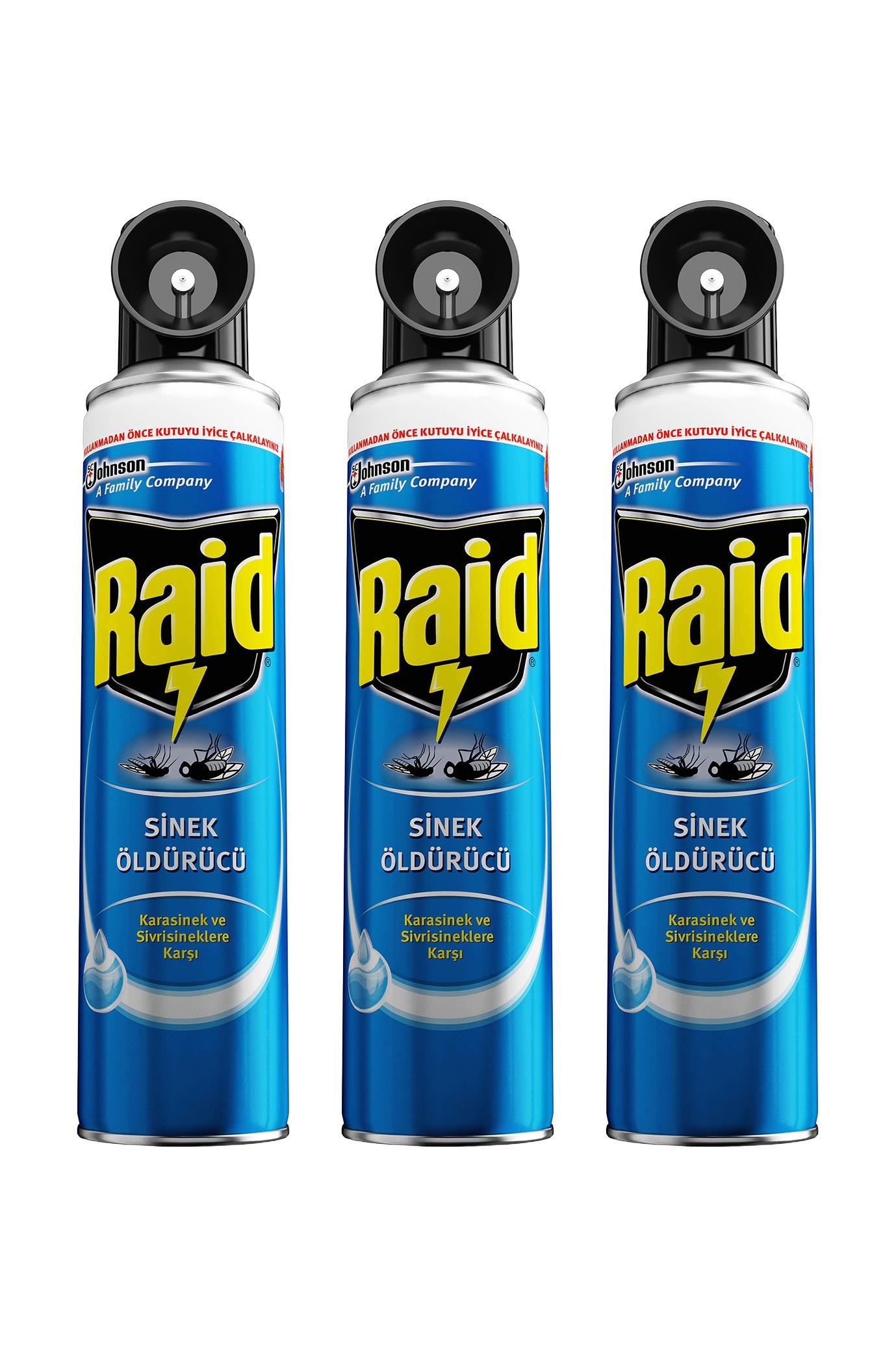 RaidRaid Sinek Kovucu 2 in 1 300ml 3'lüRaid Sineksavar 2İn1 300Ml Fiyatı ve Özellikleri | Mutlufiyatlar