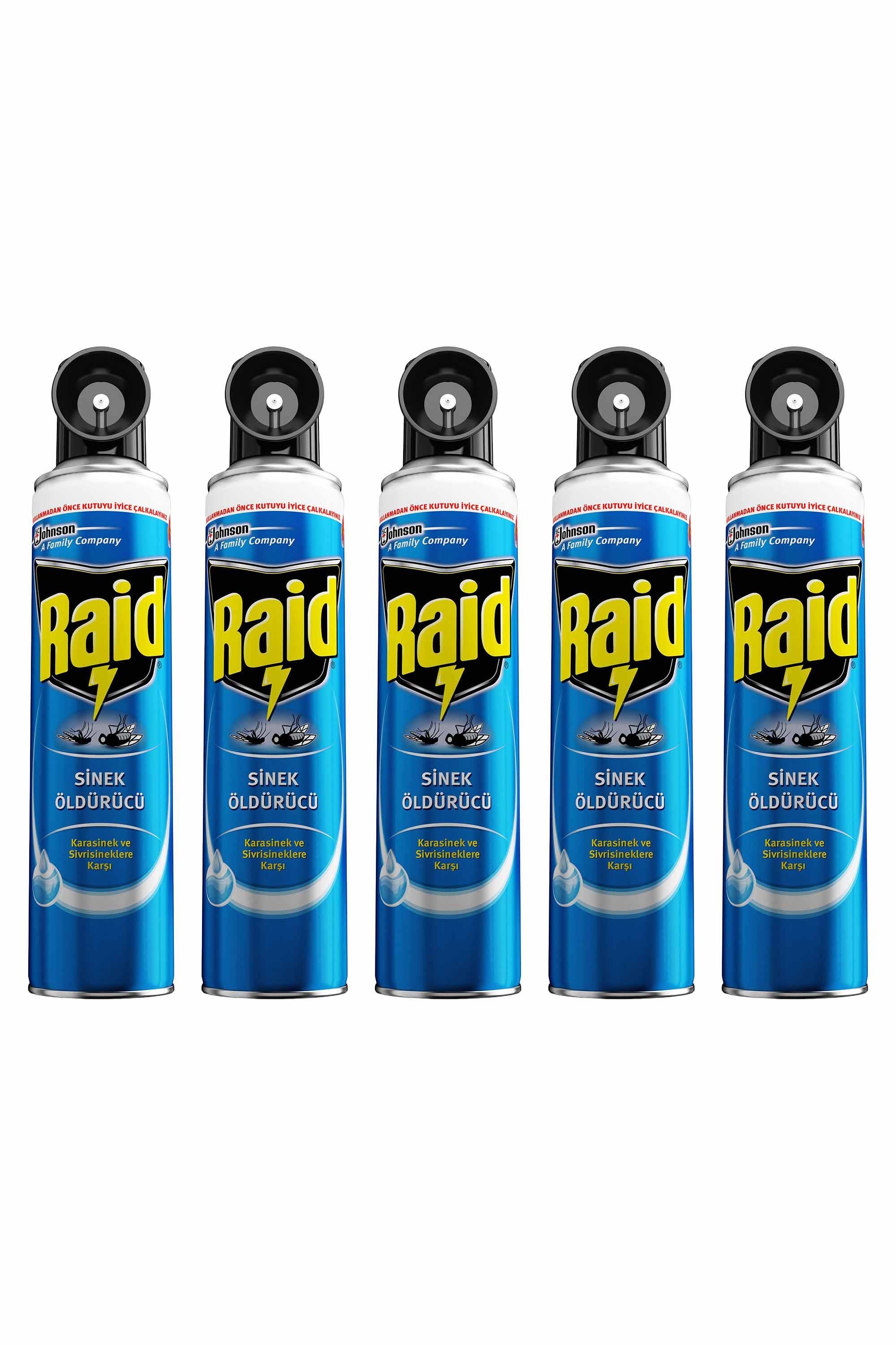 RaidRaid Sinek Kovucu 2 in 1 300ml 5'liRaid Sineksavar 2İn1 300Ml Fiyatı ve Özellikleri | Mutlufiyatlar