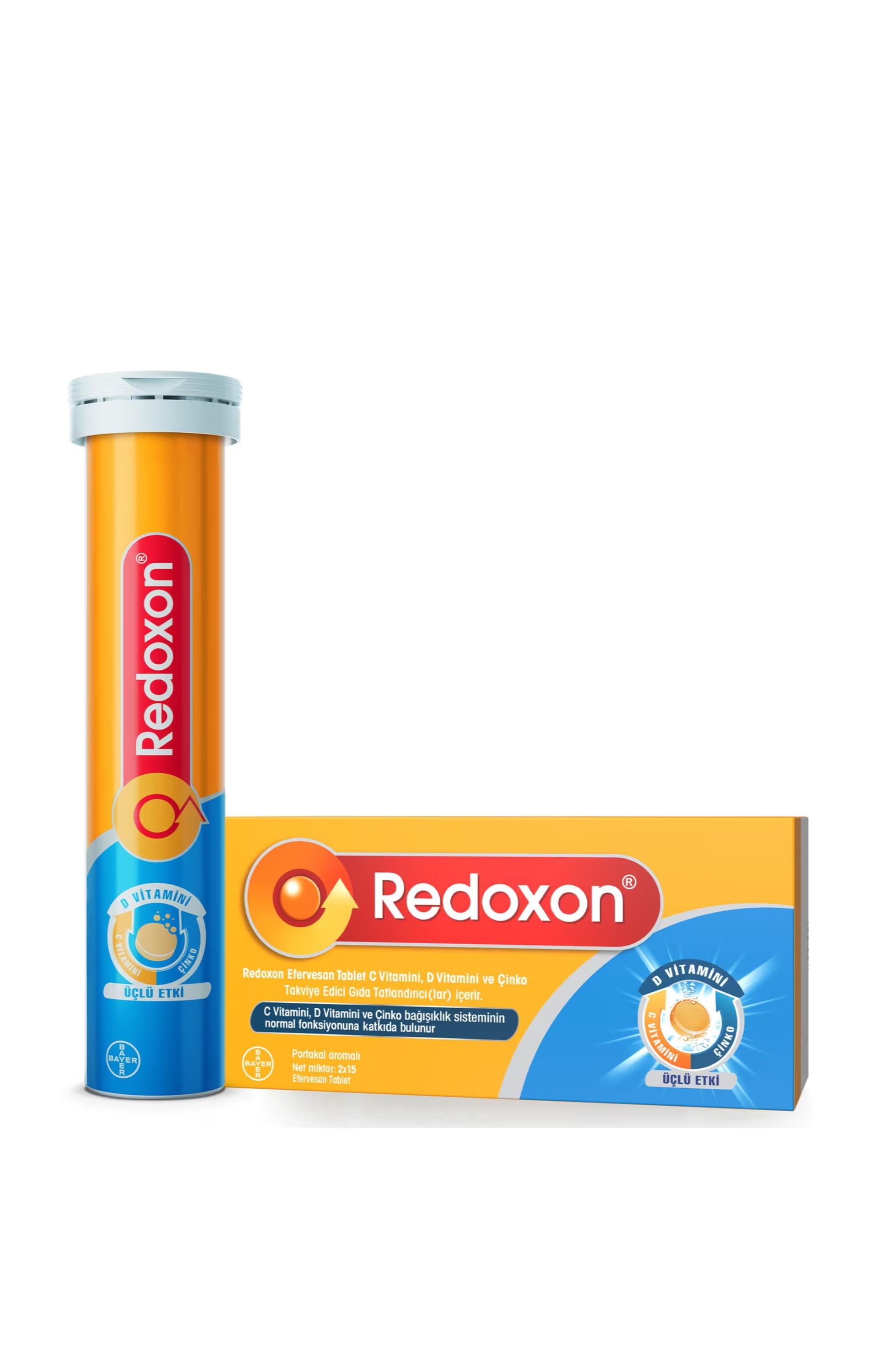 RedoxonRedoxon 3lü Etkili 30 Efervesan Tablet 3'lüRedoxon 3lü Etkili 30 Efervesan Tablet Fiyatı ve Özellikleri | Mutlufiyatlar