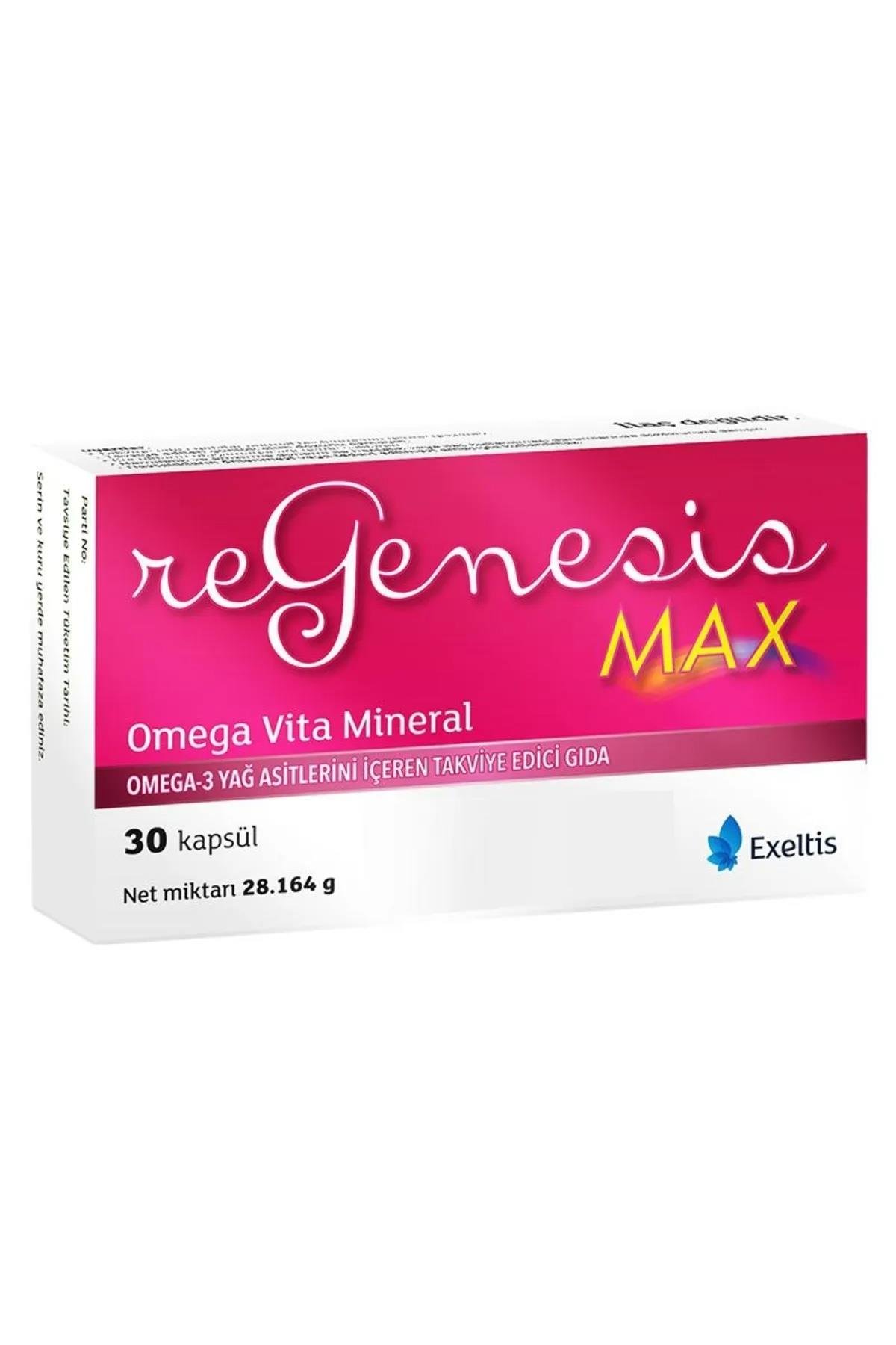 Regenesis  Regenesis Max 30 KapsülRegenesis MAX 30 Kapsül Fiyatı ve Özellikleri | Mutlufiyatlar