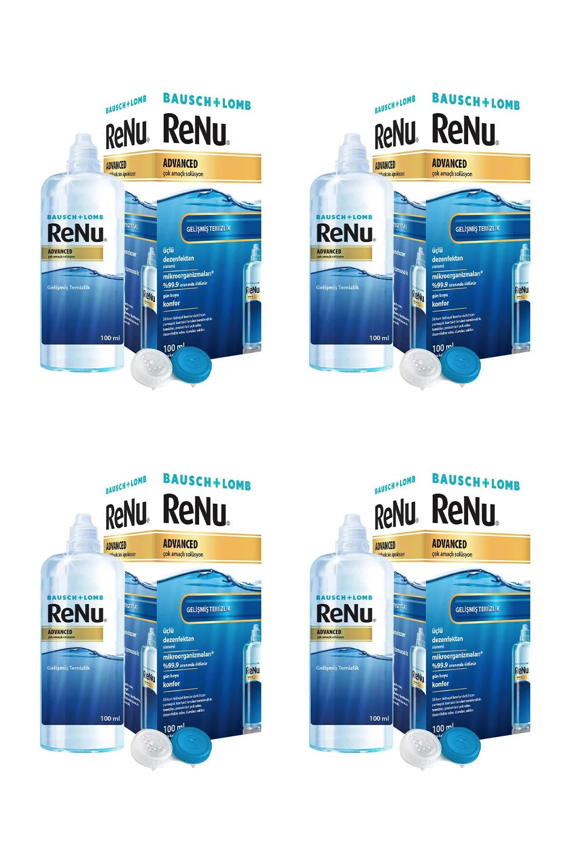 RenuBausch Lomb Renu Advanced Çok Amaçlı Lens Solüsyonu 100 ml 4'lüBausch Lomb Renu Advanced Çok Amaçlı Lens Solüsyonu 100 ml Fiyatı ve Özellikleri | Mutlufiyatlar