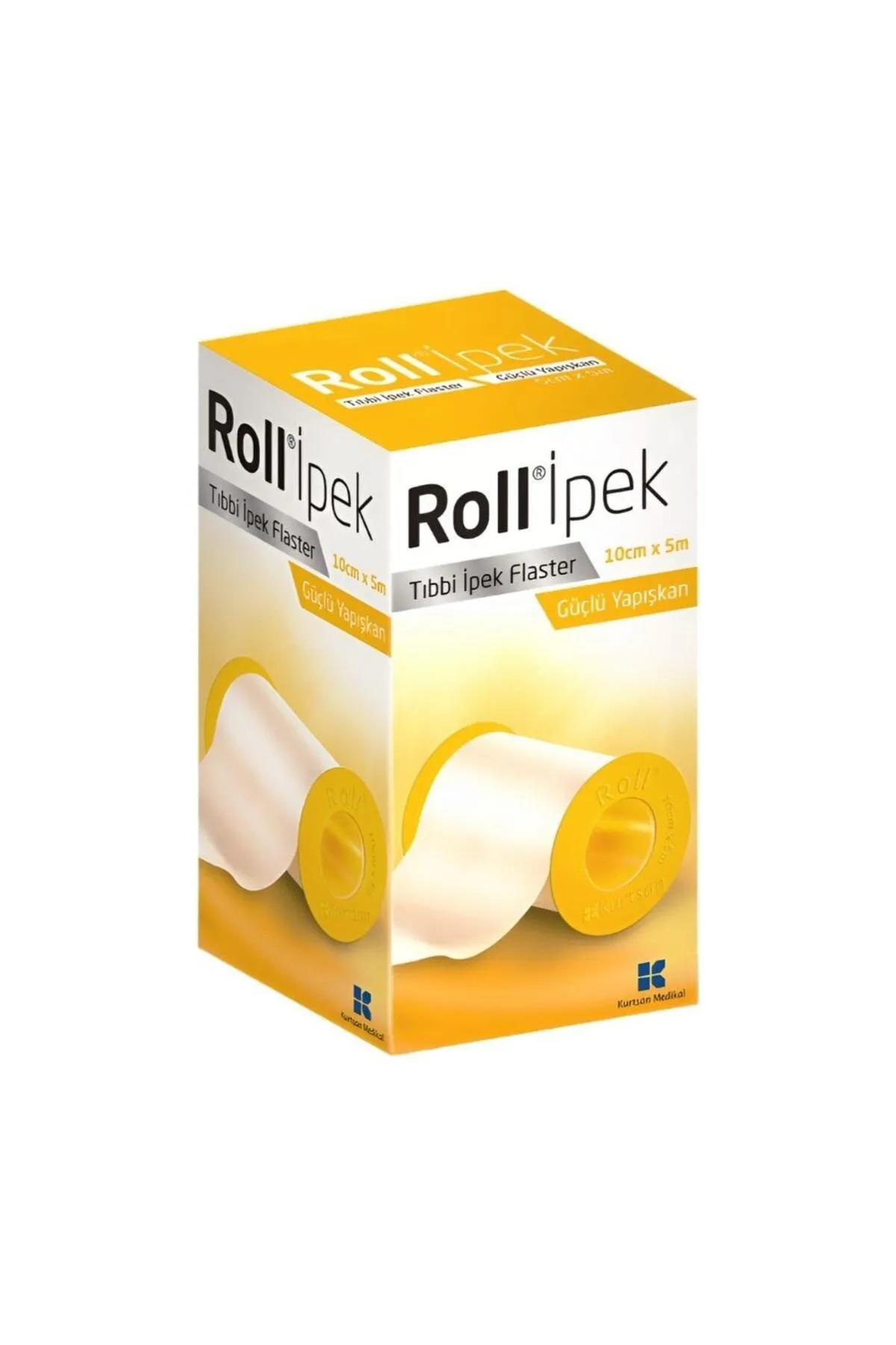 RollRoll İpek Tıbbi İpek Flaster 10cm x 5mRoll İpek Tıbbi İpek Flaster 10cm x 5m Fiyatı ve Özellikleri