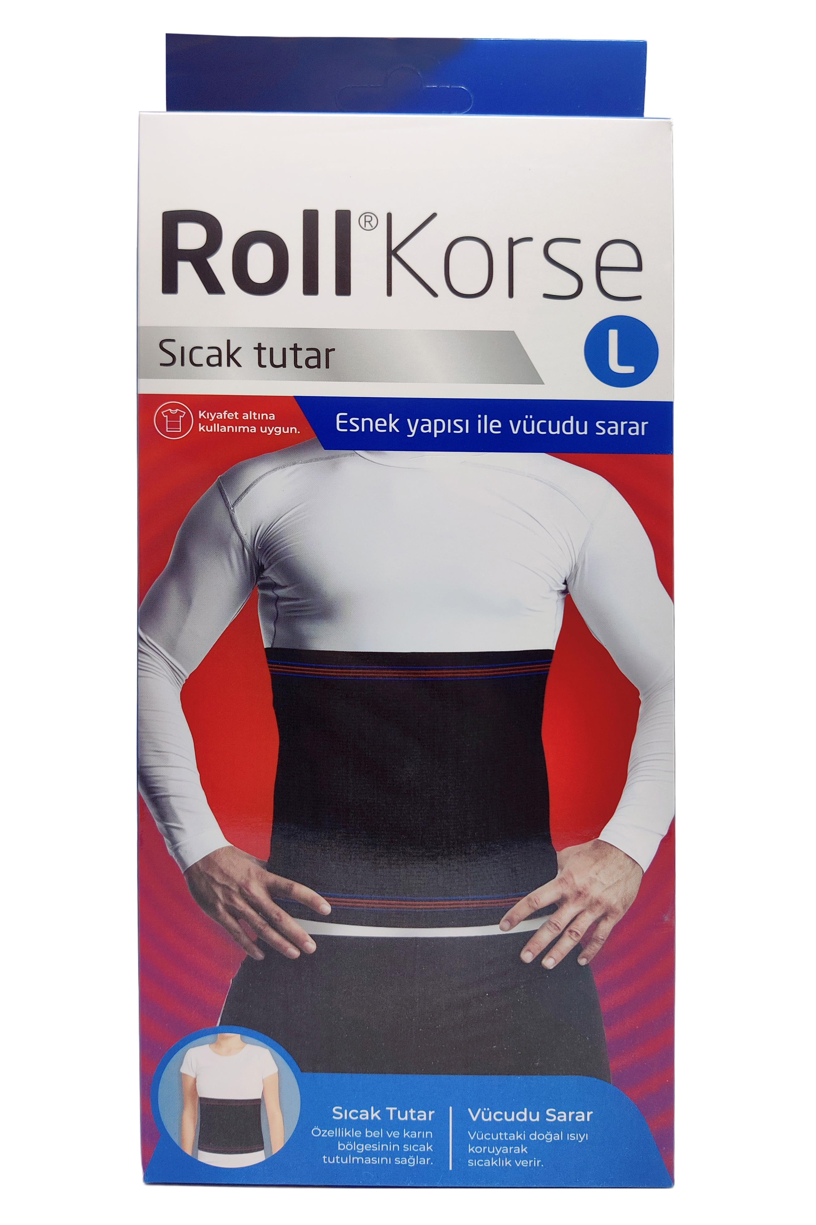 RollRoll Yün Korse - LargeRoll Yün Korse - Large Fiyatı ve Özellikleri | Mutlufiyatlar
