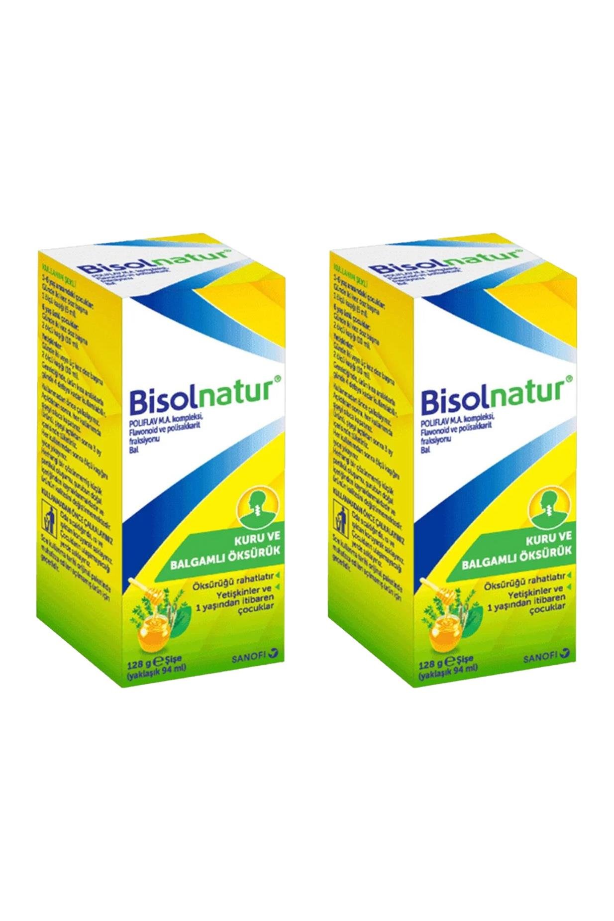 SanofiBisolnatur Bitkisel Şurup 128 gr 2'liBisolnatur Bitkisel Şurup 128 gr Fiyatı ve Özellikleri | Mutlufiyatlar