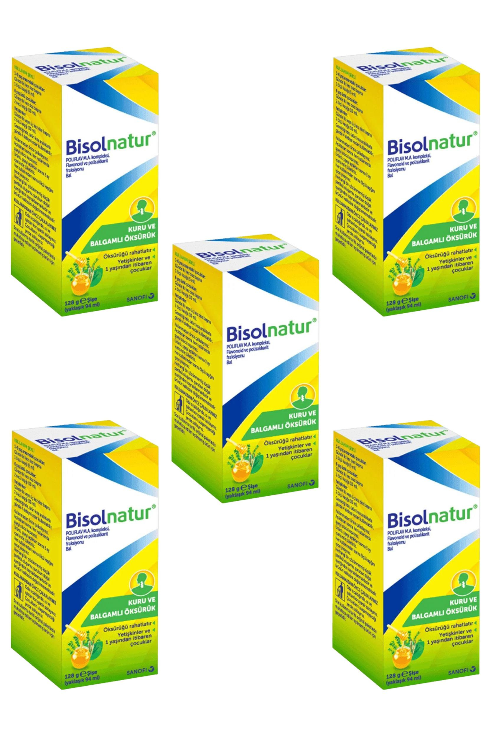 SanofiBisolnatur Bitkisel Şurup 128 gr 5'liBisolnatur Bitkisel Şurup 128 gr Fiyatı ve Özellikleri | Mutlufiyatlar