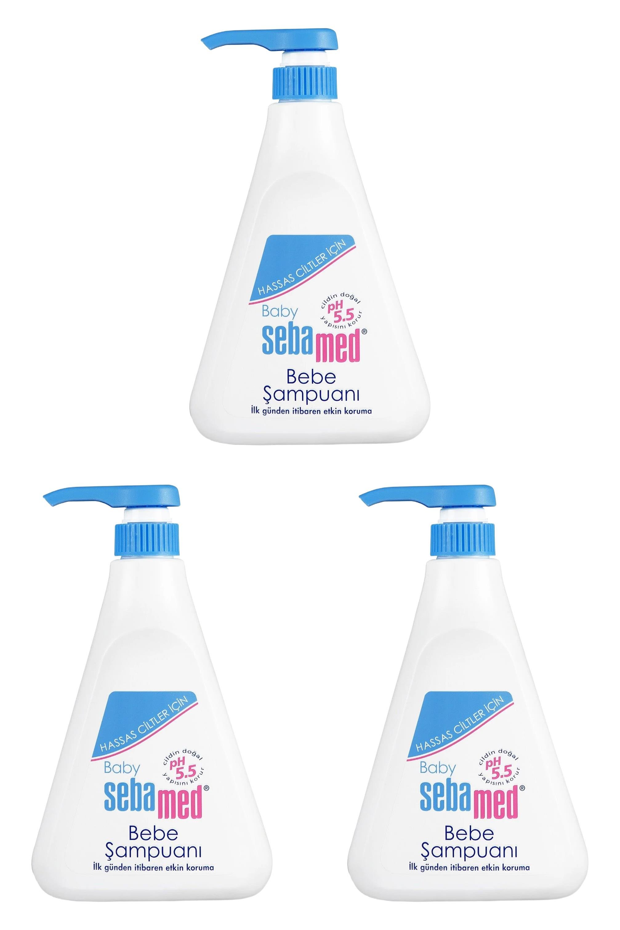 SebamedSebamed Baby Bebek Şampuanı pH 5.5 500 ml 3'lüSebamed Baby pH 5.5 Göz Yakmayan Formül Nemlendirici Etkili Papatya Özütlü Bebek Şampuanı 500 ml | Hızlı Kargo & Güvenli Alışveriş