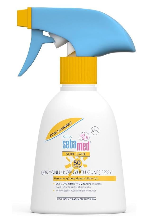 SebamedSebamed Baby Hassas Ciltler İçin Güneş Spreyi SPF50Sebamed Güneş Baby SPF50 Sprey 200 ml Fiyatı ve Özellikleri | Mutlufiyatlar