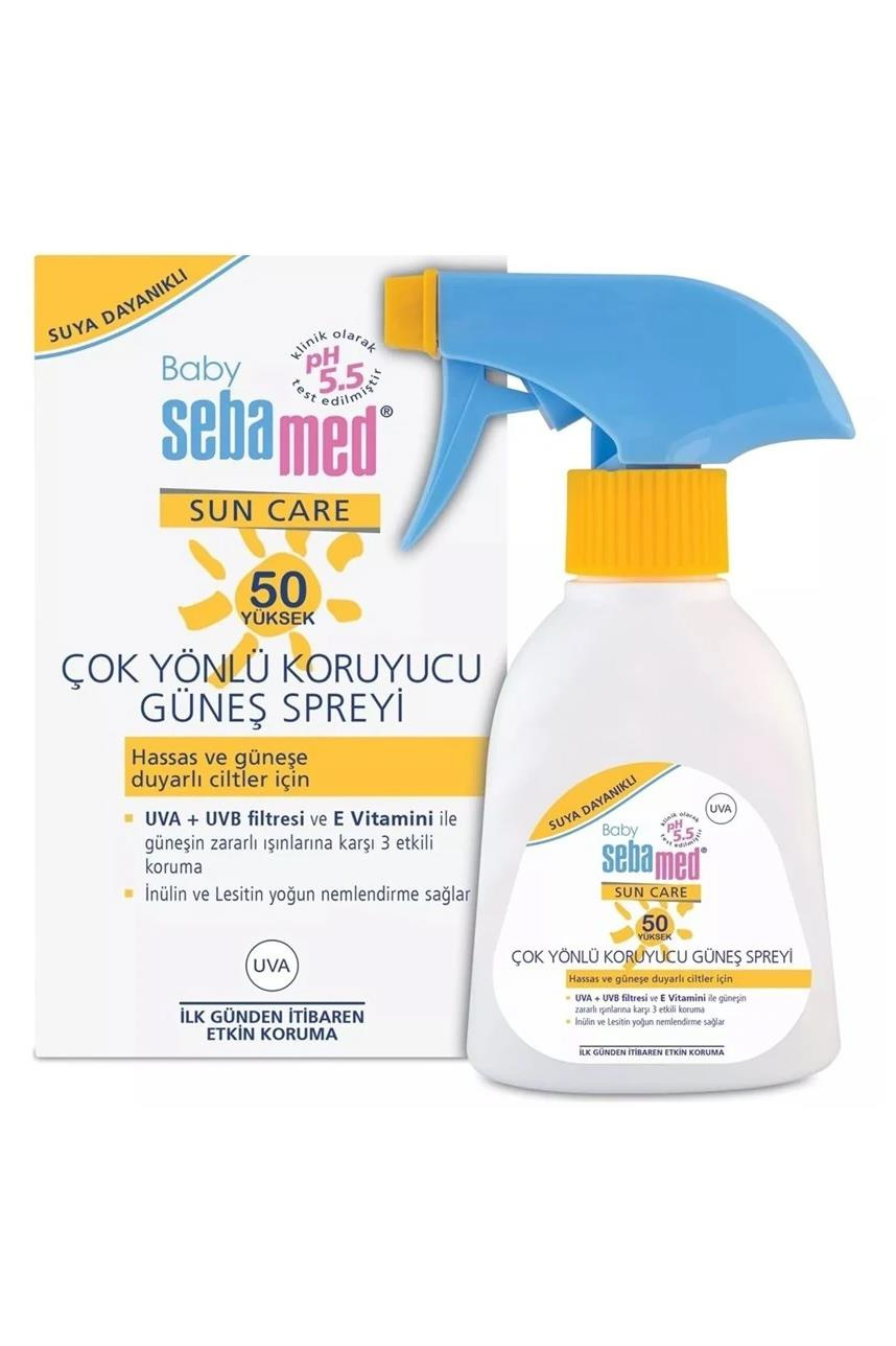 SebamedSebamed Baby Hassas Ciltler İçin Güneş Spreyi SPF50Sebamed Güneş Baby SPF50 Sprey 200 ml Fiyatı ve Özellikleri | Mutlufiyatlar