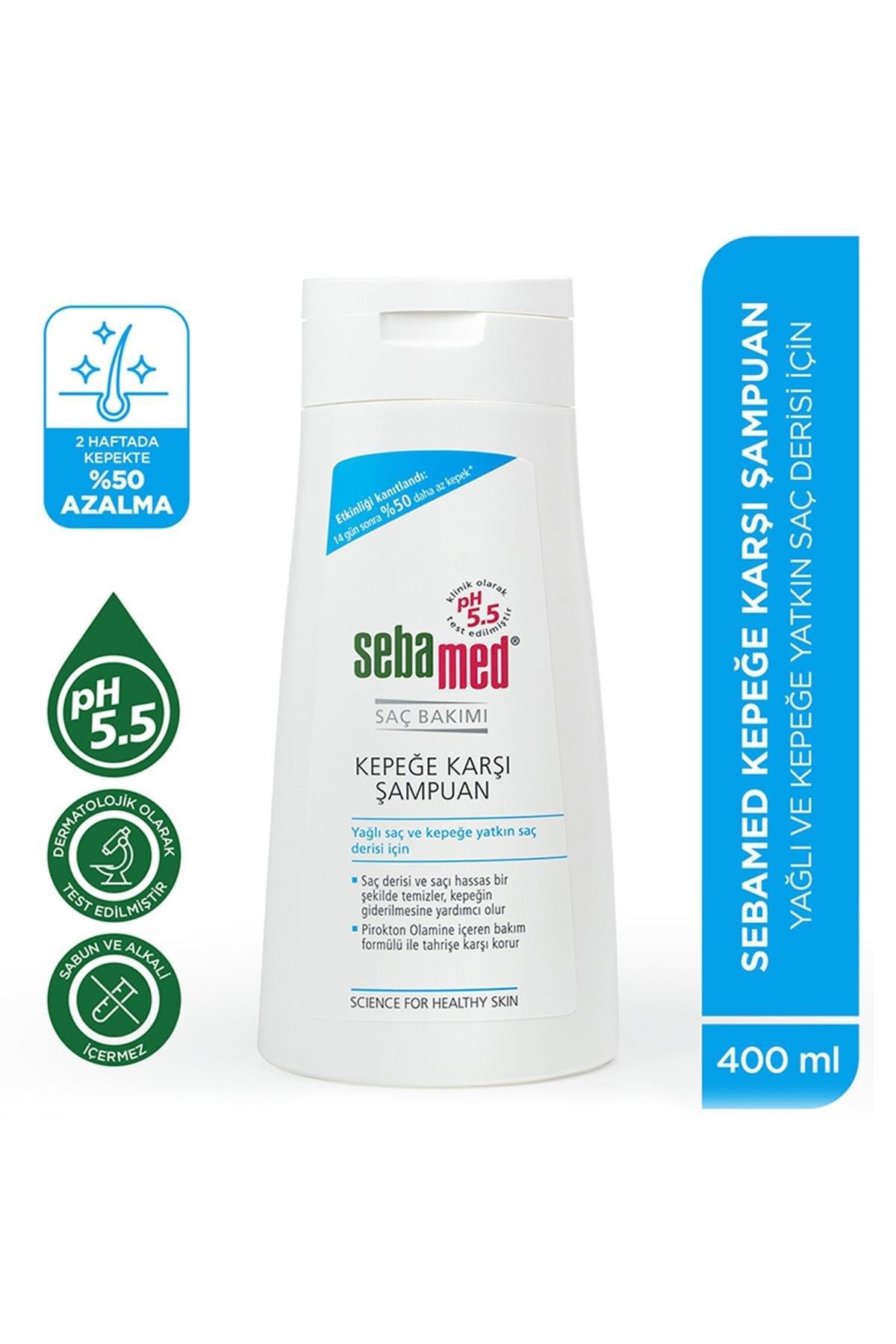 SebamedSebamed Kepeğe Karşı Sampuan 400 ml 3'lüSebamed Kepek Önleyici Sampuan 400 ml Fiyatı ve Özellikleri | Mutlufiyatlar