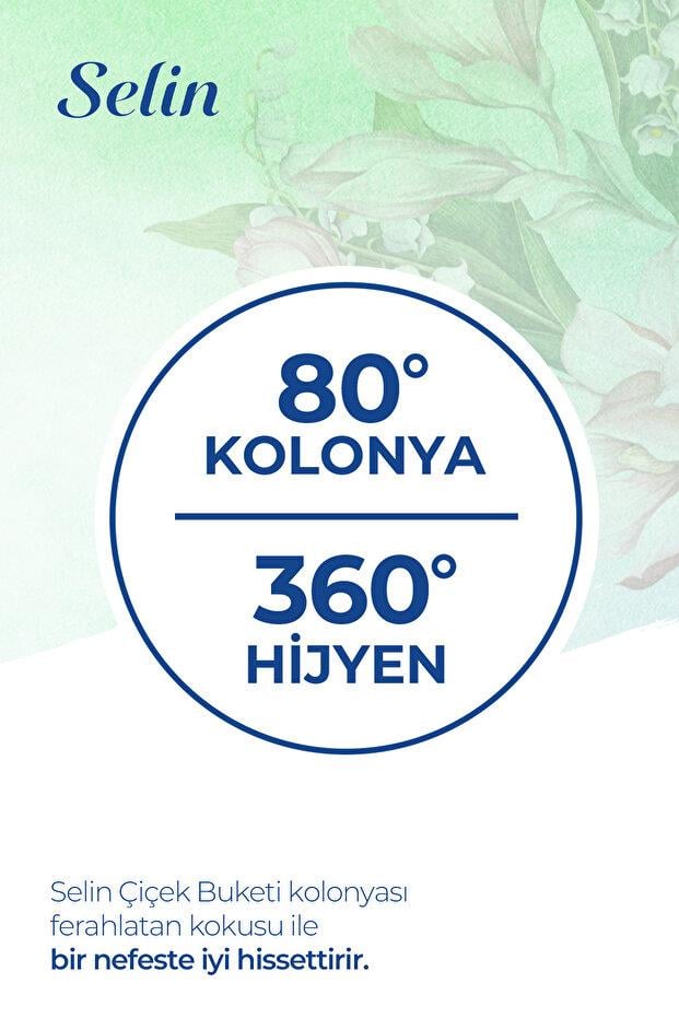 SelinSelin Çiçek Buketi Kolonya Pet Şişe 400 mlSelin Çiçek Buketi Kolonyası 400 ml | Ferahlatıcı Pet Şişe