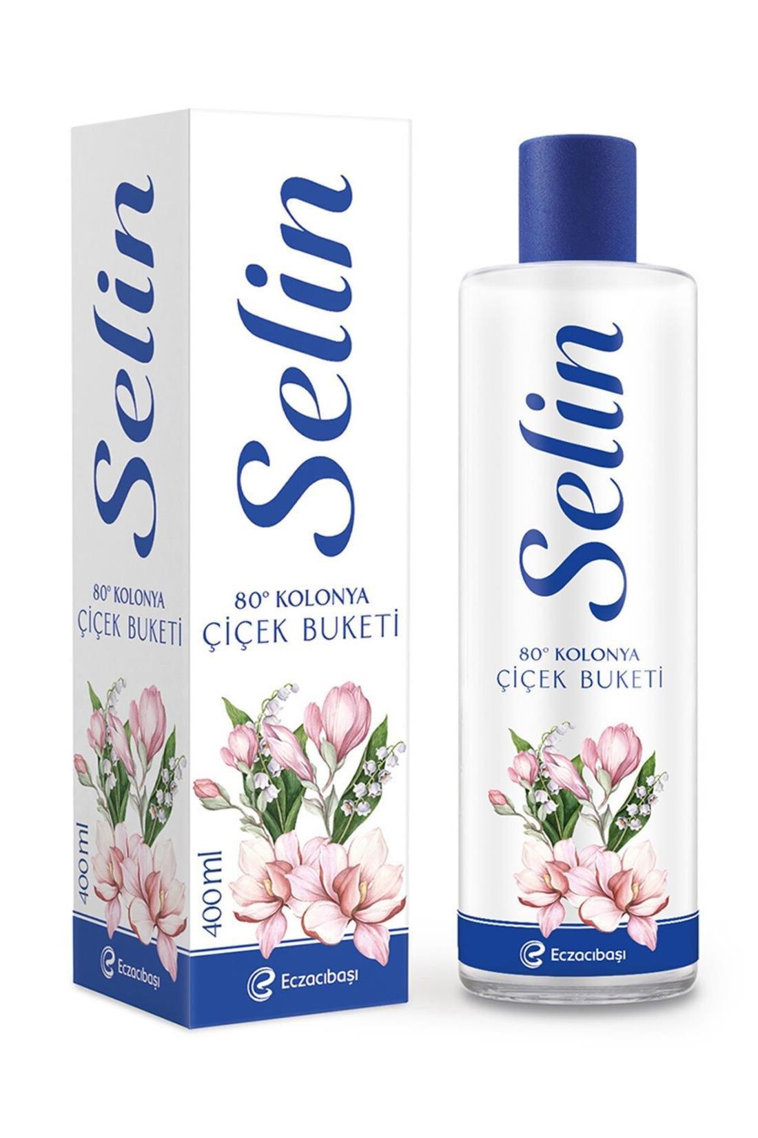 SelinSelin Çiçek Buketi Kolonya Pet Şişe 400 ml 5'liSelin Çiçek Buketi Kolonyası 400 ml | Ferahlatıcı Pet Şişe
