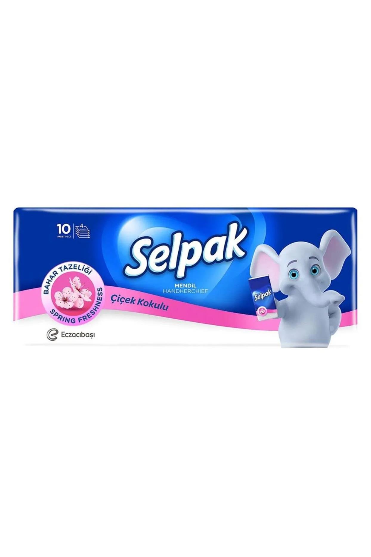 SelpakSelpak Mendil Çiçek Kokulu 10 PaketSelpak Mendil Bahar 10lu - 10 Adet Fiyatı ve Özellikleri | Mutlufiyatlar