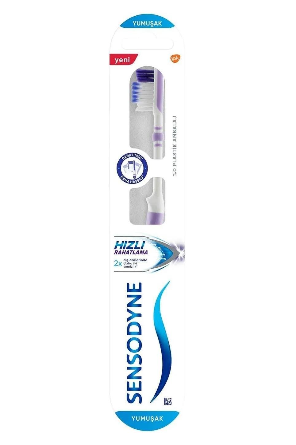 SensodyneSensodyne Hızlı Rahatlama Yumuşak Diş FırçasıSensodyne Diş Fırçası Hızlı Rahatlama Yumuşak Fiyatı ve Özellikleri | Mutlufiyatlar