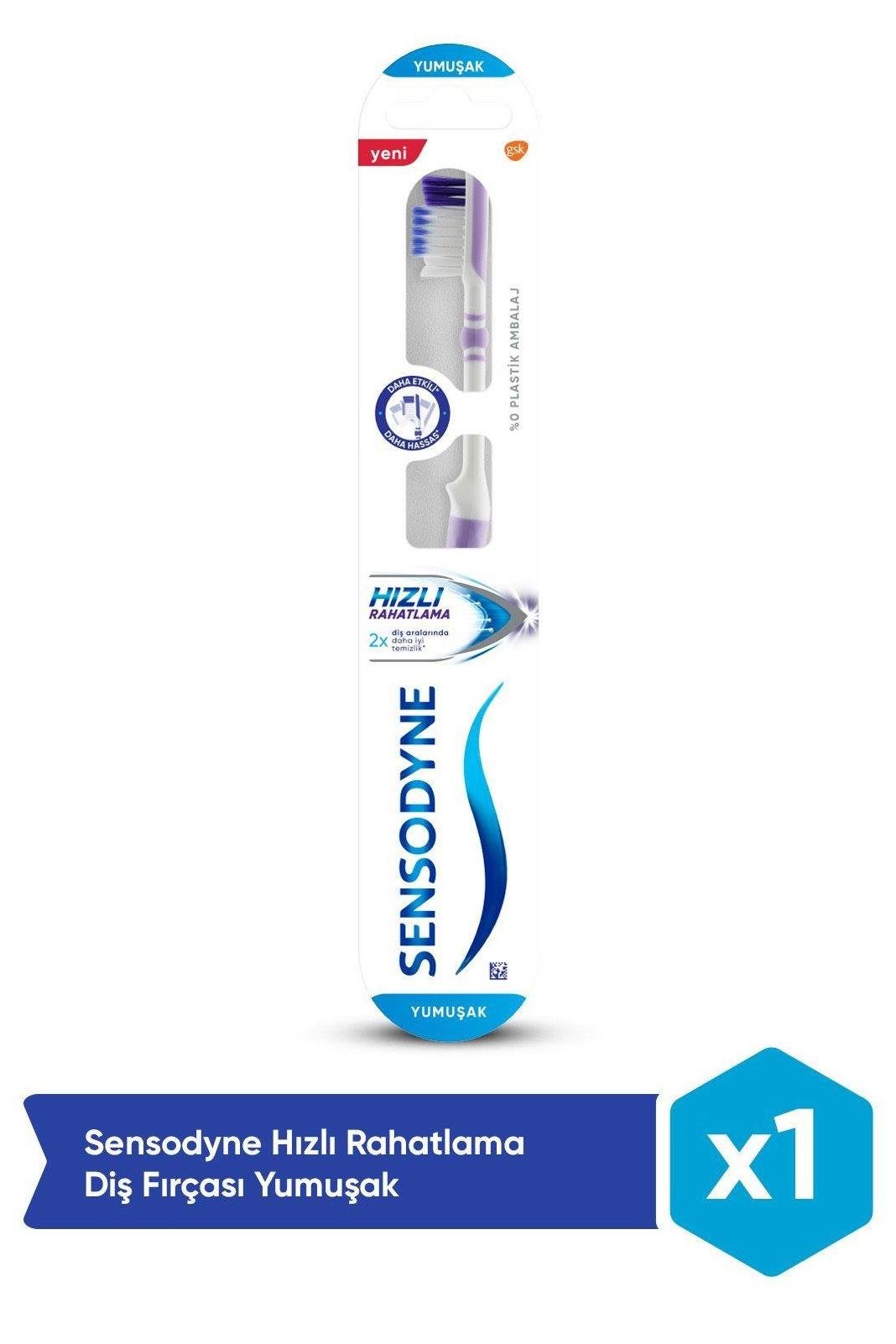 SensodyneSensodyne Hızlı Rahatlama Yumuşak Diş FırçasıSensodyne Diş Fırçası Hızlı Rahatlama Yumuşak Fiyatı ve Özellikleri | Mutlufiyatlar
