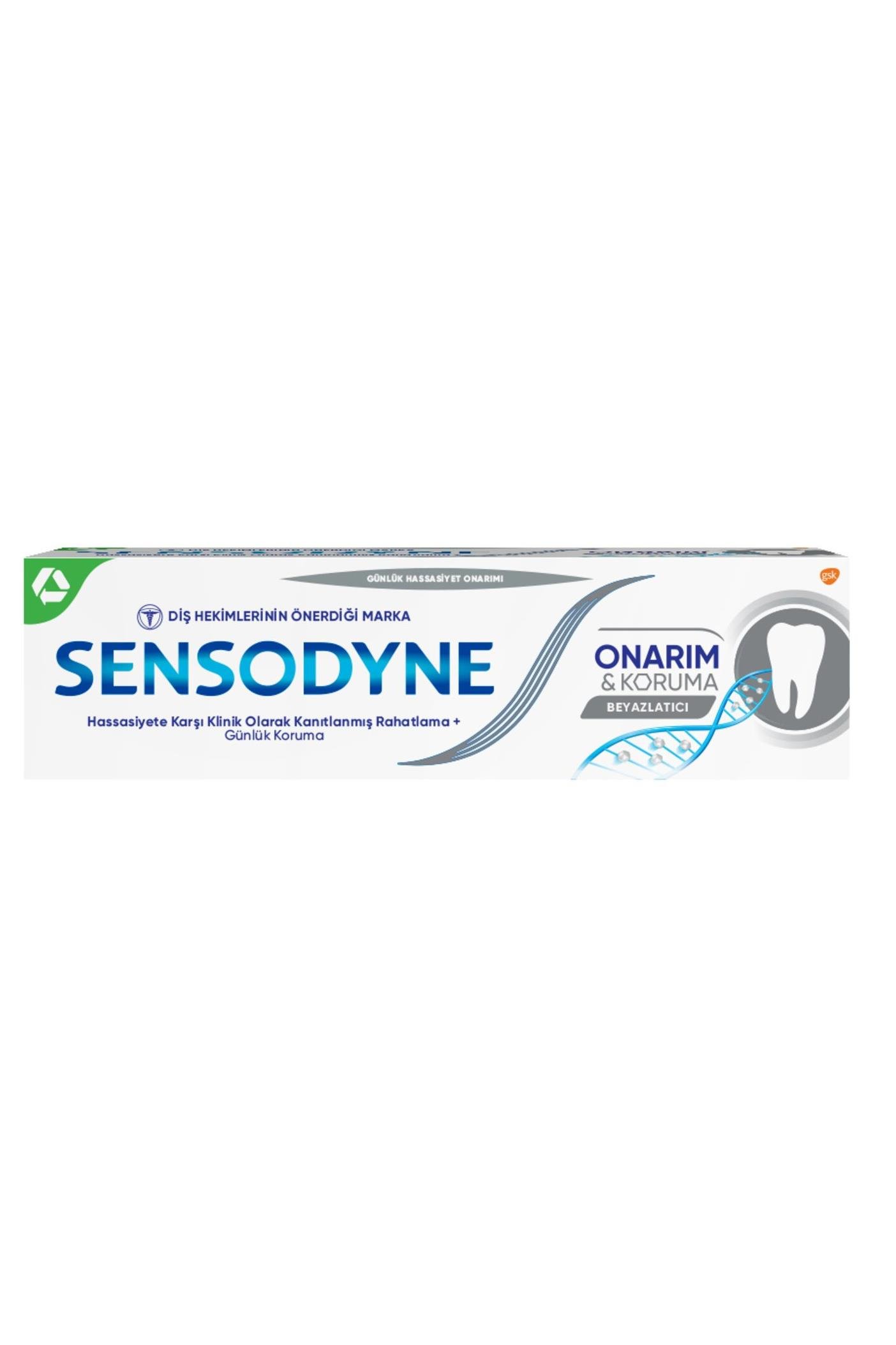SensodyneSensodyne Onarım ve Koruma Diş Macunu 75 mlSensodyne Onarım Ve Koruma Diş Macunu 75 ml Fiyatı ve Özellikleri | Mutlufiyatlar