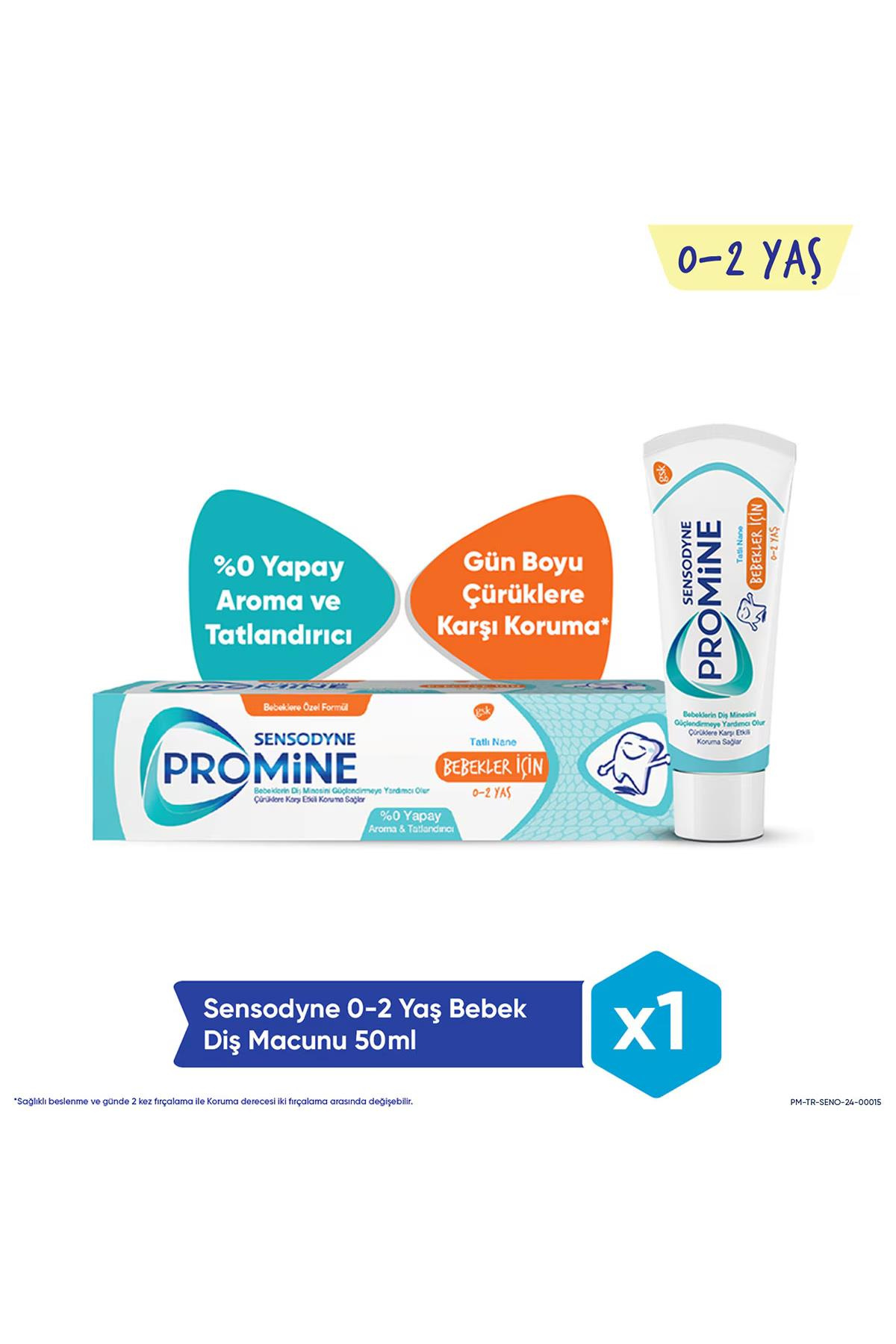SensodyneSensodyne Promine Baby 0-2 Yaş Diş Macunu 50 mlSensodyne Promine Baby 0-2 Yaş Arası Diş Macunu 50 ml Fiyatı ve Özellikleri | Mutlufiyatlar