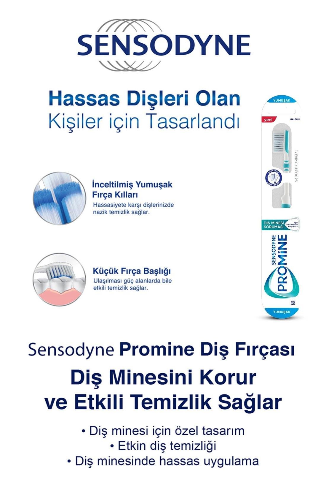 SensodyneSensodyne Promine Diş Fırçası YumuşakSensodyne Pronamel Diş Fırçası Yumuşak Fiyatı ve Özellikleri | Mutlufiyatlar