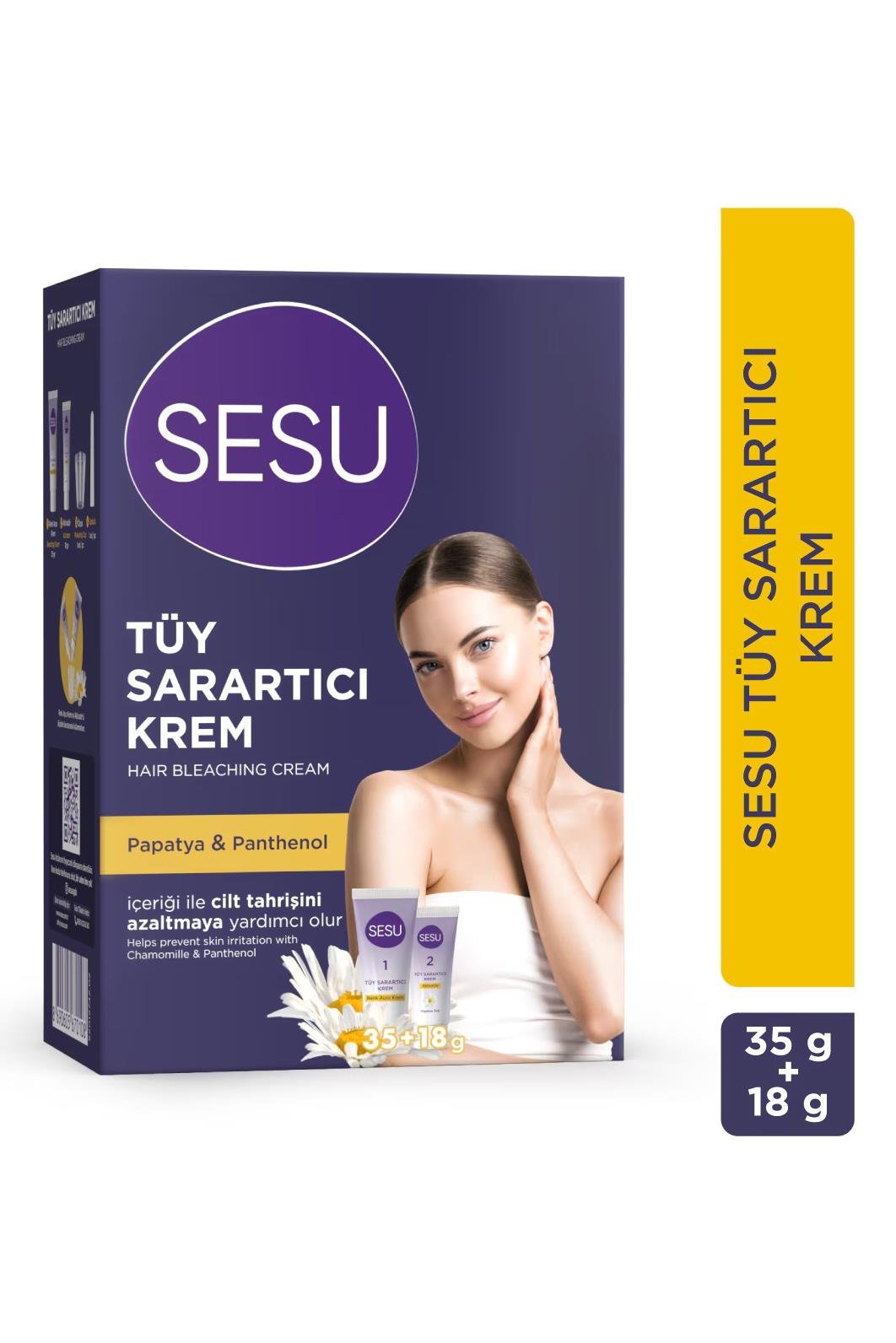 SesuSesu Tüy Sarartıcı Krem 35 gr +18 grSesu Tüy Sarartıcı Krem 35 gr +18 gr Fiyatı ve Özellikleri | Mutlufiyatlar
