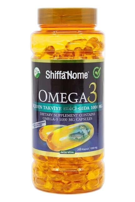 Shiffa Home Shiffa Home Omega 3 1000 mg 200 KapsülShiffa Home Omega 3 200 Kapsül Fiyatı ve Özellikleri | Mutlufiyatlar