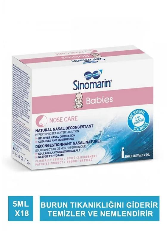 SinomarinSinomarin Deniz Suyu Bebek Serumu 18 X 5 ml FlakonSinomarin Orijinal Ürün | Hızlı Kargo | Güvenli Alışveriş