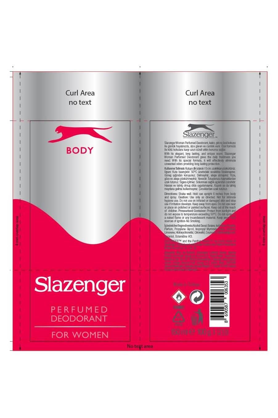 SlazengerSlazenger Kadın Deodorant Kırmızı 150 mlSlazenger Women Deodorant Kırmızı 150 ml Fiyatı ve Özellikleri | Mutlufiyatlar
