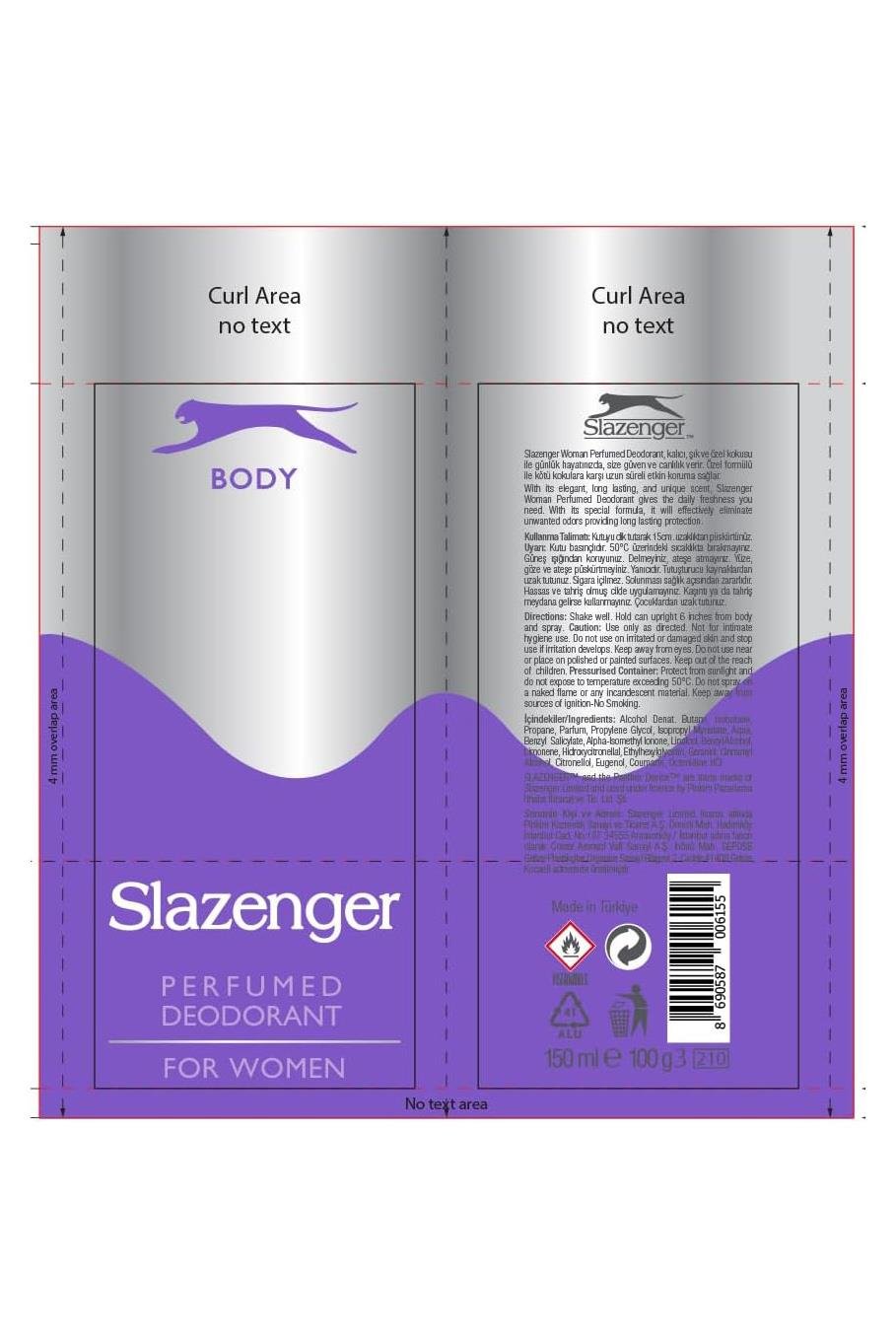 SlazengerSlazenger Kadın Deodorant Mor 150 mlSlazenger Women Deodorant Mor 150 ml Fiyatı ve Özellikleri | Mutlufiyatlar
