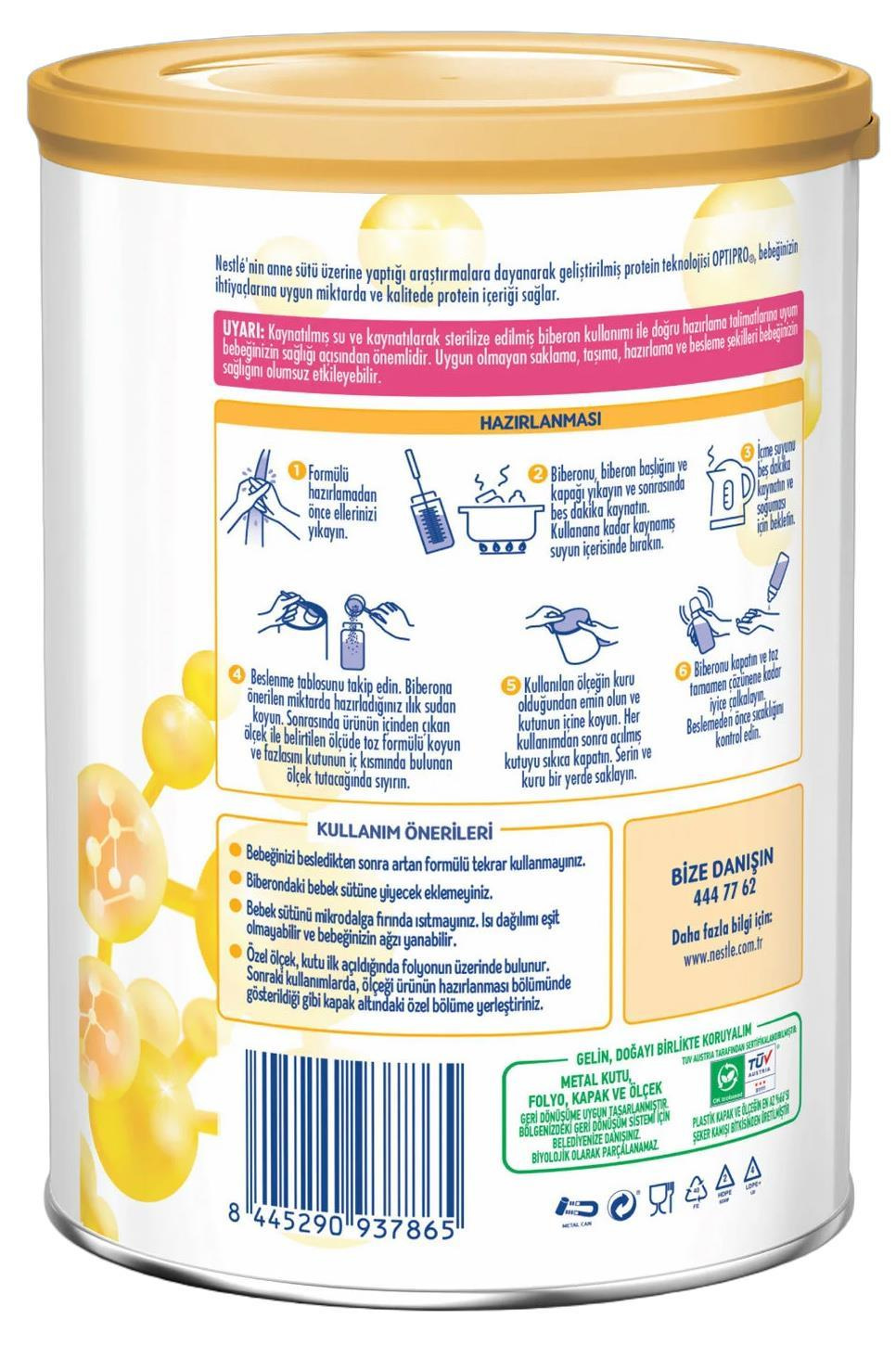 SMASMA Optipro 1 0-6 Ay Bebek Sütü 1 Paket 400 G 4'lüSMA Optipro 1 0-6 Ay Bebek Sütü 1 Paket (1 X 400 G) | Hızlı Kargo & Orijinal Ürün