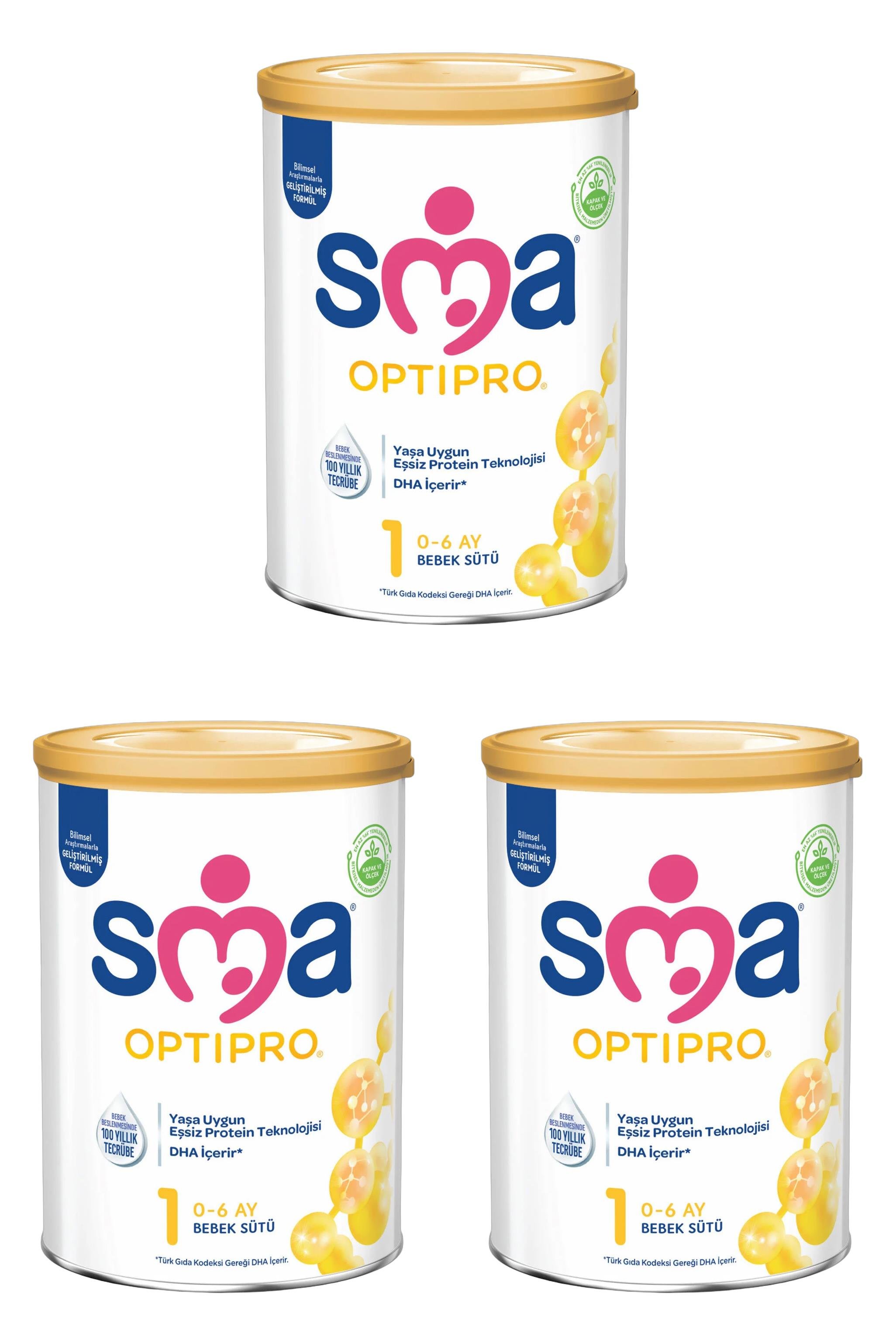 SMASMA Optipro 1 0-6 Ay Bebek Sütü 1 Paket 400 G 3'lüSMA Optipro 1 0-6 Ay Bebek Sütü 1 Paket (1 X 400 G) | Hızlı Kargo & Orijinal Ürün