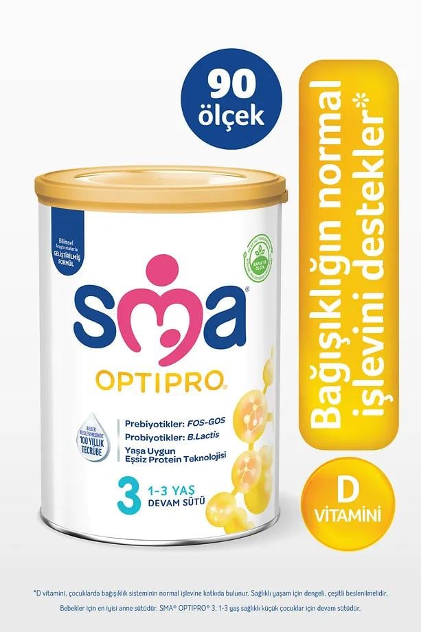 SMASMA Optipro Probiyotik 3 Bebek Devam Sütü 1-3 Yaş 400grSMA Optipro Probiyotik 3 Bebek Devam Sütü 1-3 Yaş 400gr | Hızlı Kargo & Güvenli Alışveriş