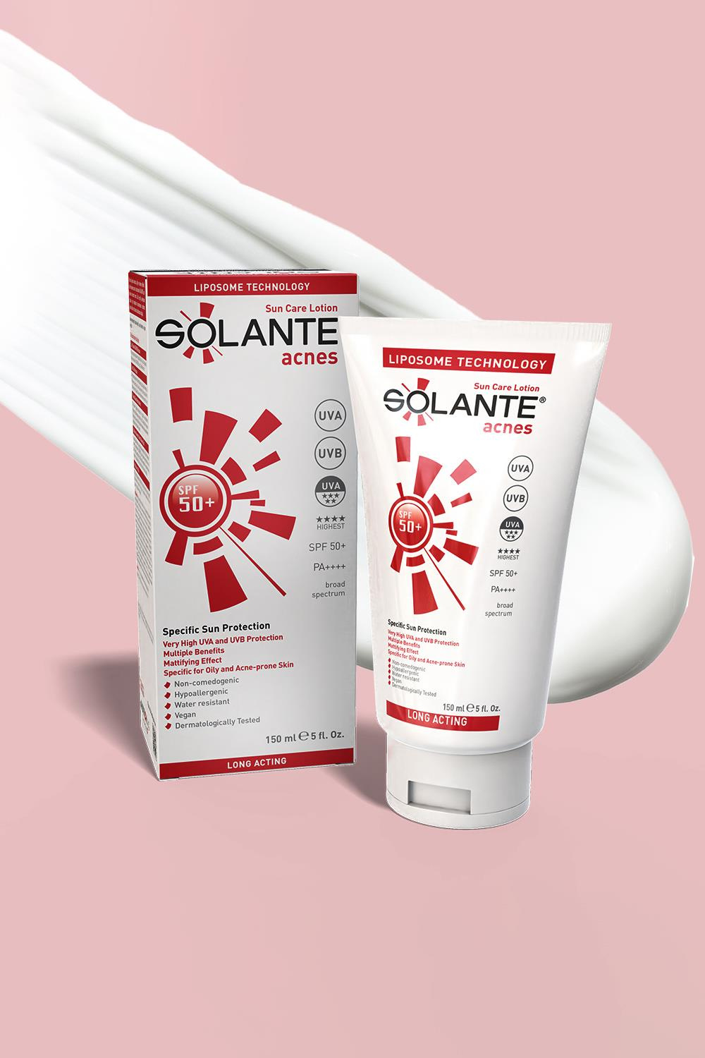 SolanteSolante Acnes Güneş Losyonu SPF 50+ 150 mlSolante Acnes Losyon SPF50 150 ml Fiyatı ve Özellikleri | Mutlufiyatlar