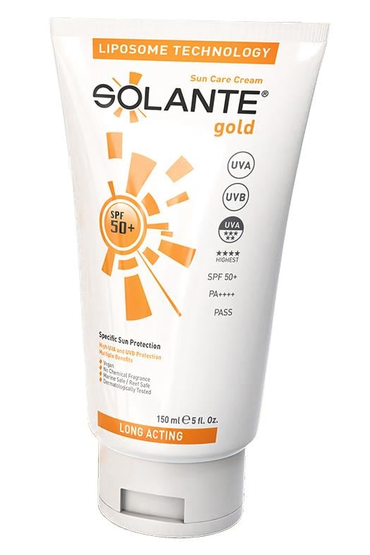 SolanteSolante Gold Güneş Kremi SPF 50+ 150 mlSolante Gold Güneş Koruyucu Krem SPF50+ 150 ml Fiyatı ve Özellikleri | Mutlufiyatlar