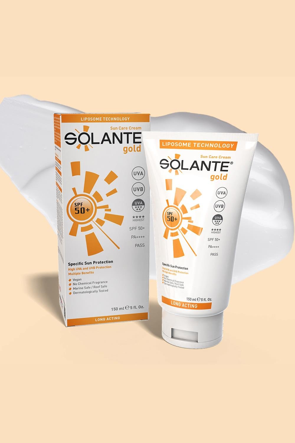 SolanteSolante Gold Güneş Kremi SPF 50+ 150 mlSolante Gold Güneş Koruyucu Krem SPF50+ 150 ml Fiyatı ve Özellikleri | Mutlufiyatlar