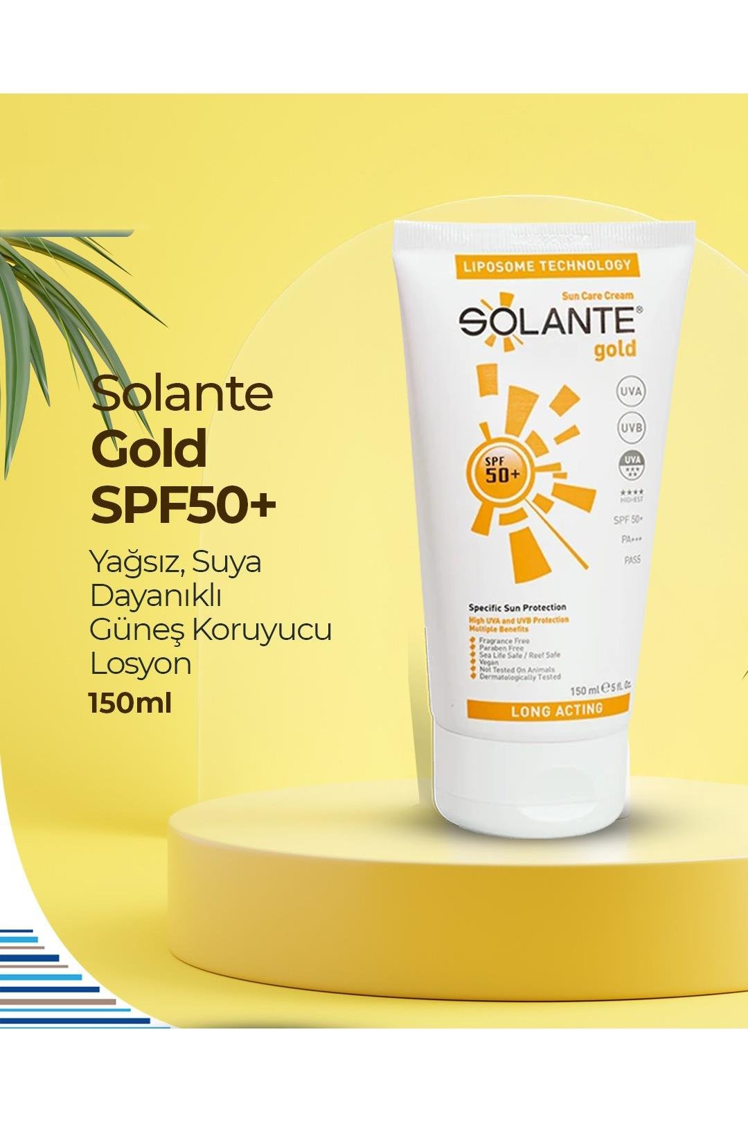 SolanteSolante Gold Güneş Kremi SPF 50+ 150 mlSolante Gold Güneş Koruyucu Krem SPF50+ 150 ml Fiyatı ve Özellikleri | Mutlufiyatlar