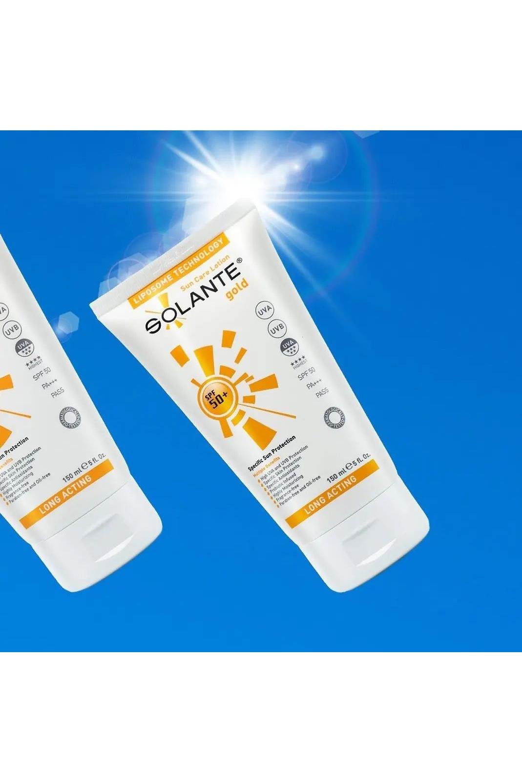 SolanteSolante Gold Güneş Losyonu SPF 50+ 150 mlSolante Gold Güneş Koruyucu Losyon SPF50+ 150 ml Fiyatı ve Özellikleri | Mutlufiyatlar