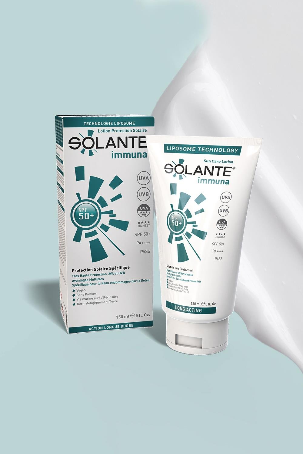 SolanteSolante İmmuna Güneş Losyonu SPF 50+ Losyon 150 mlSolante Immuna SPF50 Losyon 150 ml Fiyatı ve Özellikleri | Mutlufiyatlar