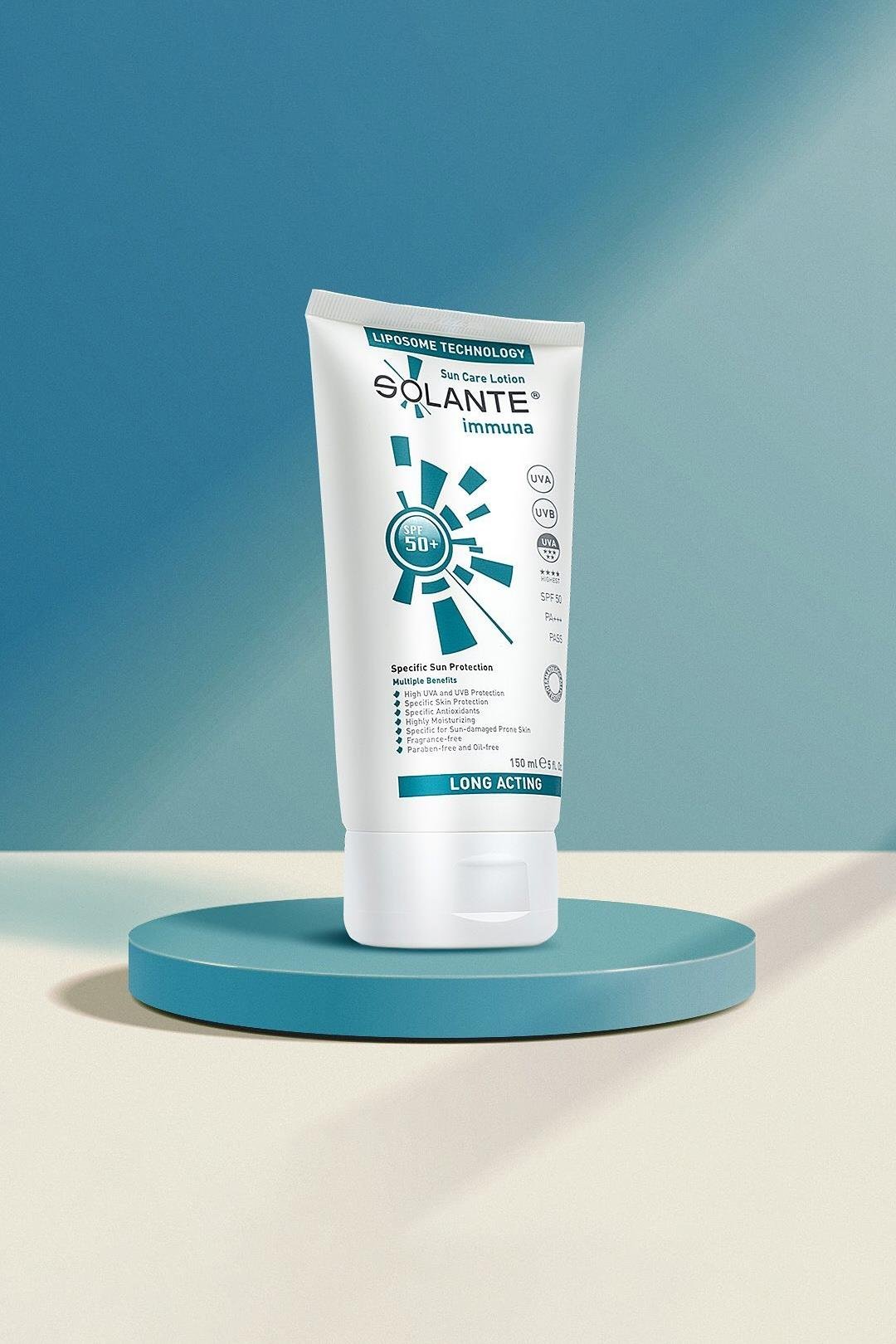 SolanteSolante İmmuna Güneş Losyonu SPF 50+ Losyon 150 mlSolante Immuna SPF50 Losyon 150 ml Fiyatı ve Özellikleri | Mutlufiyatlar