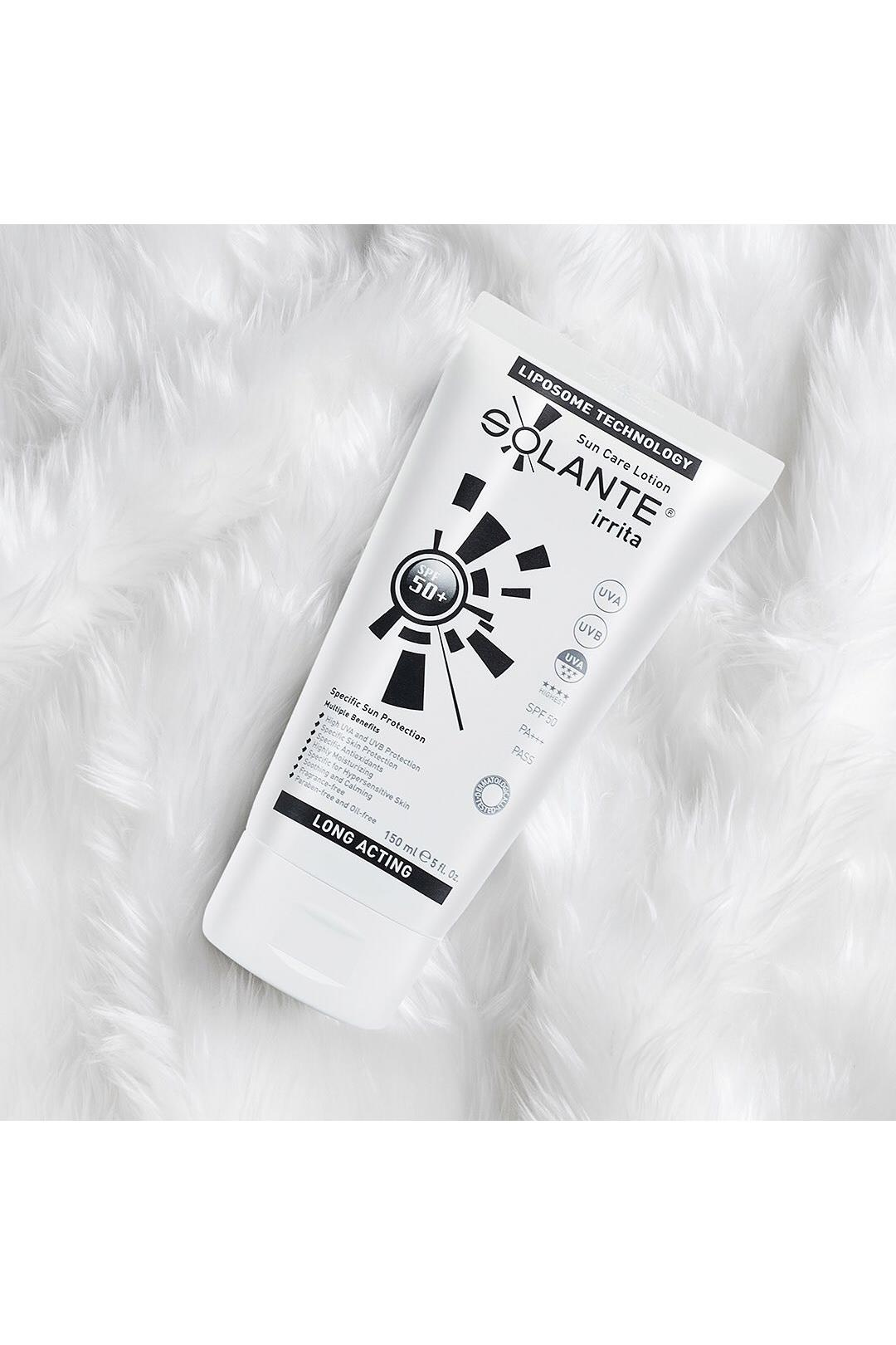 SolanteSolante İrrita Güneş Losyonu SPF 50+ 150 mlSolante Irrita Soin Solaire Losyon SPF50 150 ml Fiyatı ve Özellikleri | Mutlufiyatlar