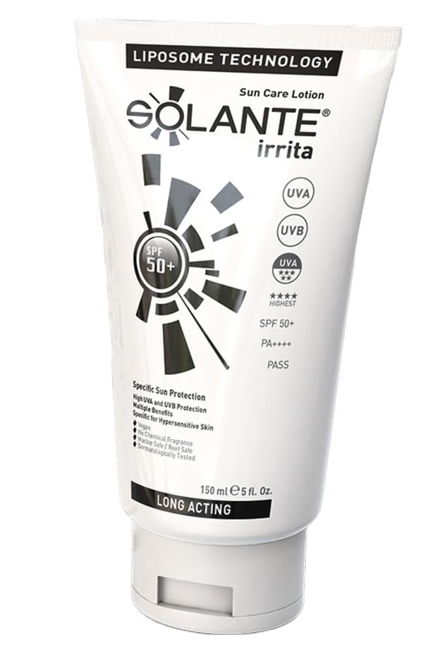 SolanteSolante İrrita Güneş Losyonu SPF 50+ 150 mlSolante Irrita Soin Solaire Losyon SPF50 150 ml Fiyatı ve Özellikleri | Mutlufiyatlar