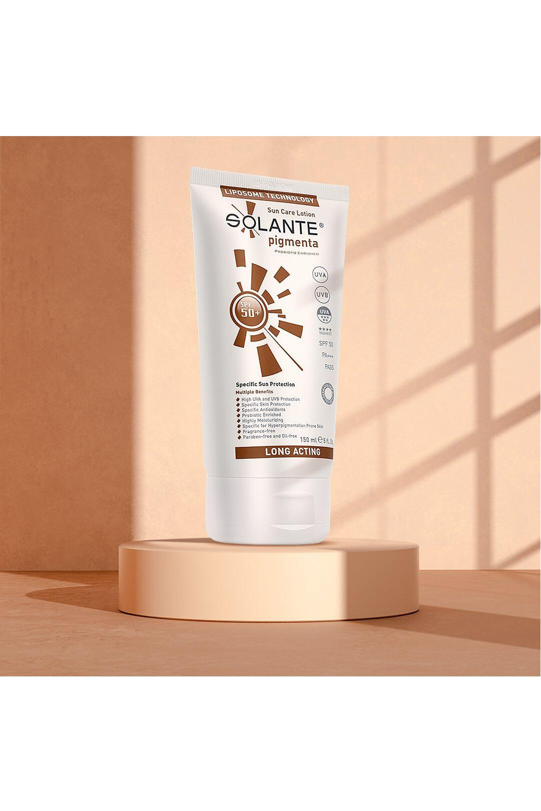 SolanteSolante Pigmenta Güneş Losyonu SPF 50+ 150 mlSolante Pigmenta Sun Care Lotion SPF50+ 150 ml Fiyatı ve Özellikleri | Mutlufiyatlar