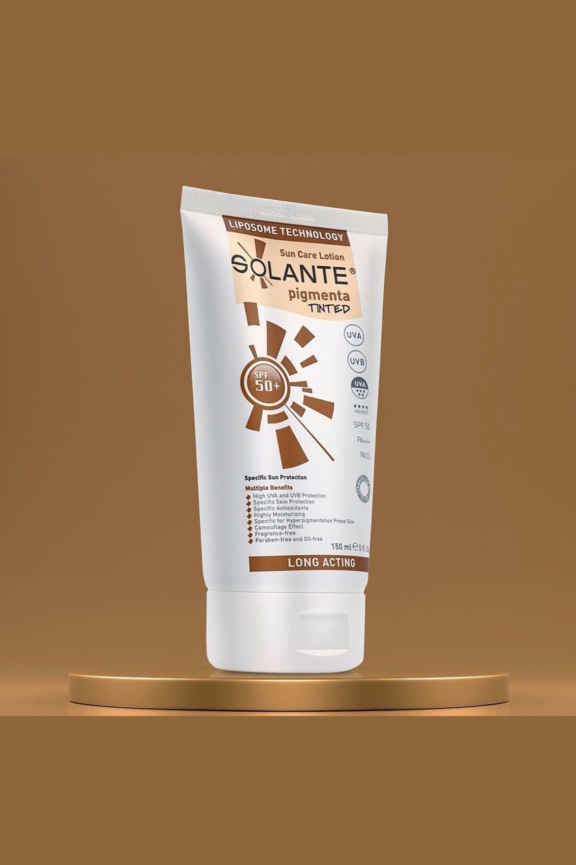 SolanteSolante Pigmenta Tinted Renkli Güneş Losyonu SPF 50+ 150 ml 2'liSolante Pigmenta Sun Care Lotion Tinted SPF50+ 150 ml Fiyatı ve Özellikleri | Mutlufiyatlar