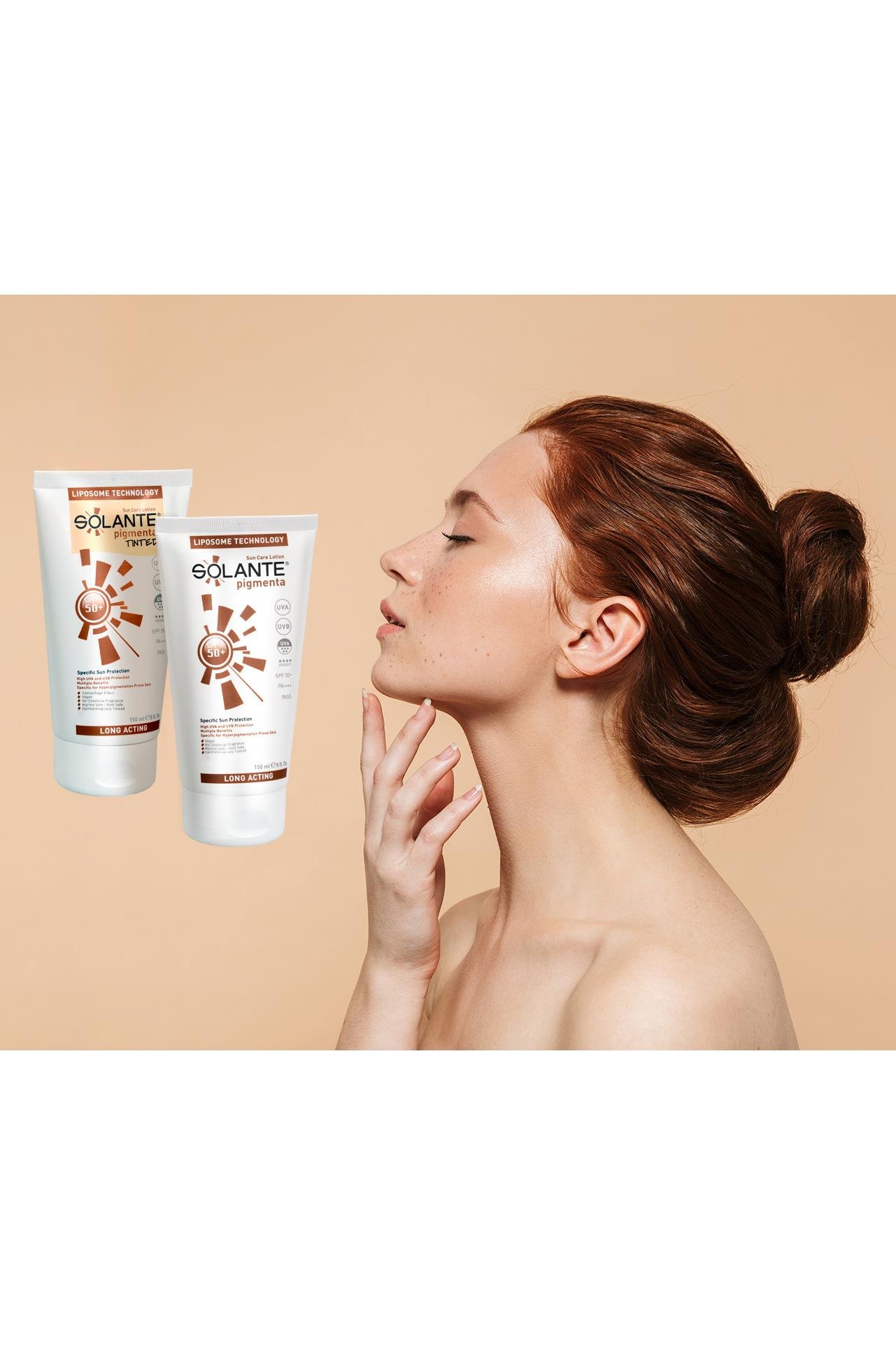 SolanteSolante Pigmenta Tinted Renkli Güneş Losyonu SPF 50+ 150 mlSolante Pigmenta Sun Care Lotion Tinted SPF50+ 150 ml Fiyatı ve Özellikleri | Mutlufiyatlar