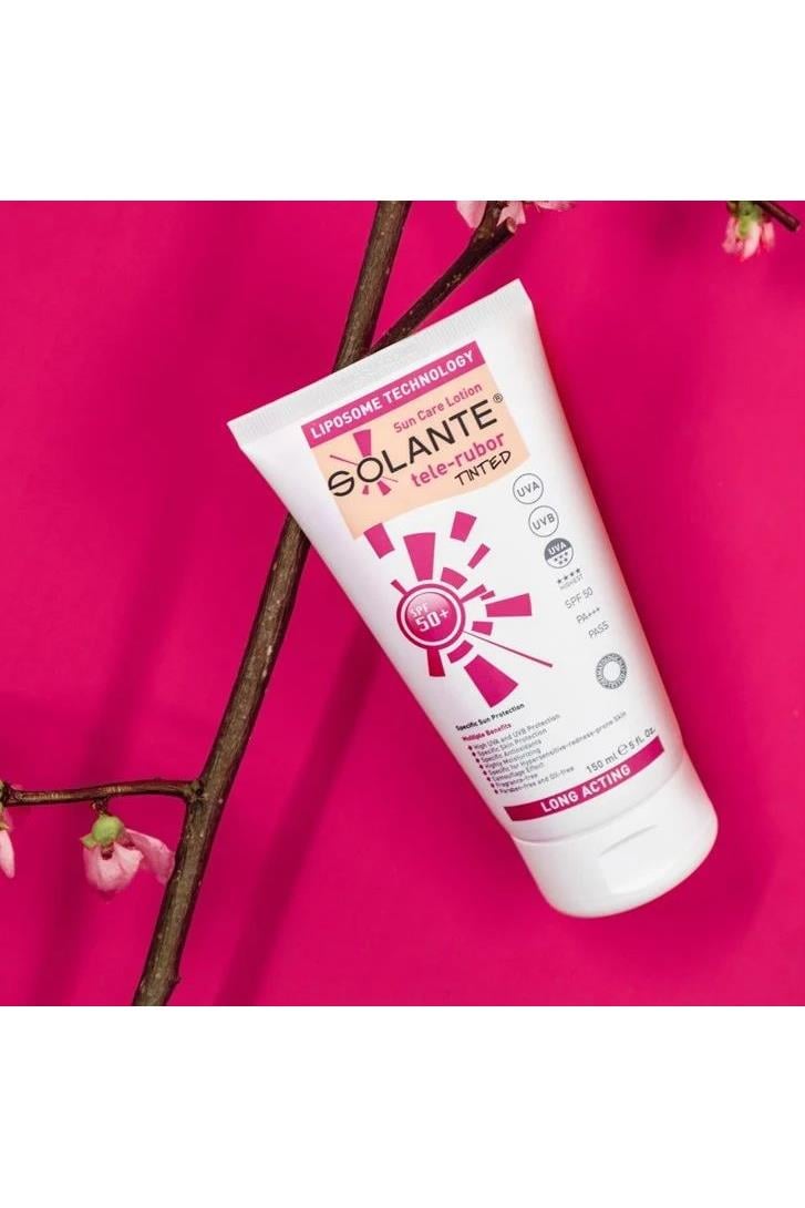 SolanteSolante Tele-Rubor Tinted Renkli Güneş Losyonu SPF50+ 150 mlSolante Tele-Rubor Tinted SPF50+ 150 ml Fiyatı ve Özellikleri | Mutlufiyatlar