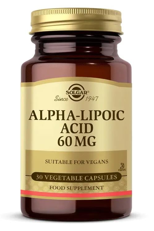 SolgarSolgar Alpha Lipo Acid 60 mg 30 KapsülSolgar Alpha Lipo Acid 60 mg 30 Kapsül Fiyatı ve Özellikleri | Mutlufiyatlar