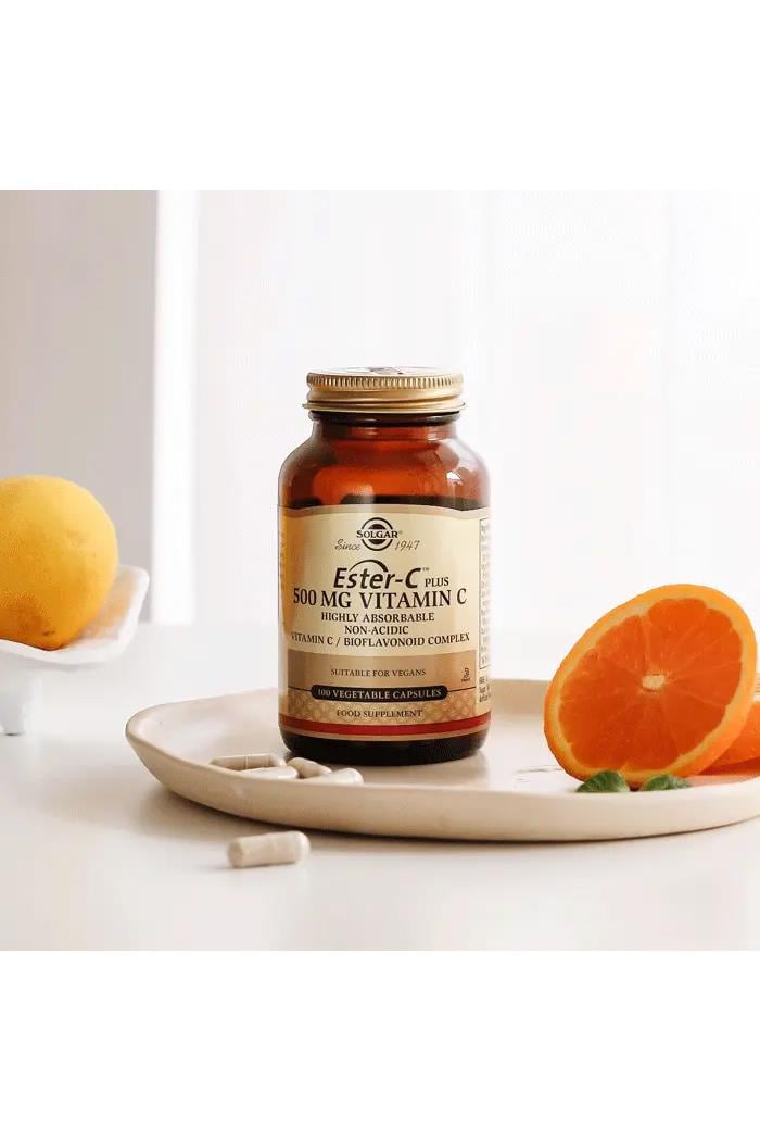 SolgarSolgar Ester-C Plus 500 mg Vitamin C 100 KapsülSolgar Ester-C 500 mg 100 Kapsül Fiyatı ve Özellikleri | Mutlufiyatlar