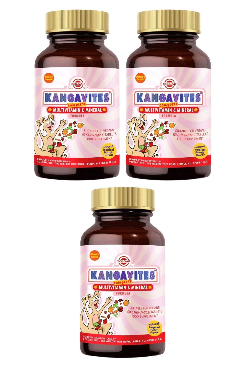 SolgarSolgar Kangavites Multivitamin   Mineral 60 Tablet 3'lüSolgar Kangavites Multivitamin   Mineral 60 Tablet Fiyatı ve Özellikleri | Mutlufiyatlar