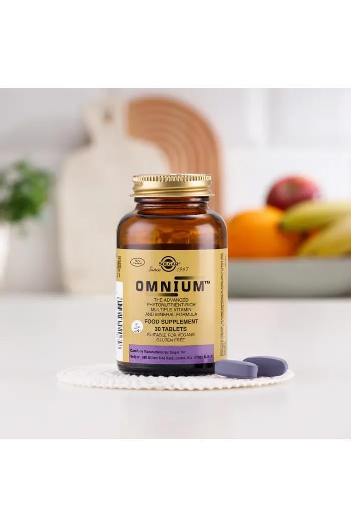SolgarSolgar Omnium 30 TabletSolgar Omnium 30 Tablet | Geniş Spektrumlu Multivitamin