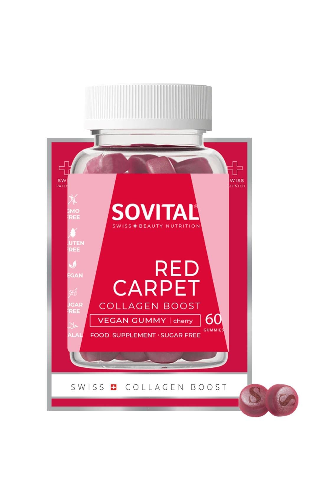 SovitalSovital Red Carpet Collagen Boost 60 AdetSovital Red Carpet Yaşlanma Karşıtı Kolajen 60 Tablet Fiyatı ve Özellikleri | Mutlufiyatlar